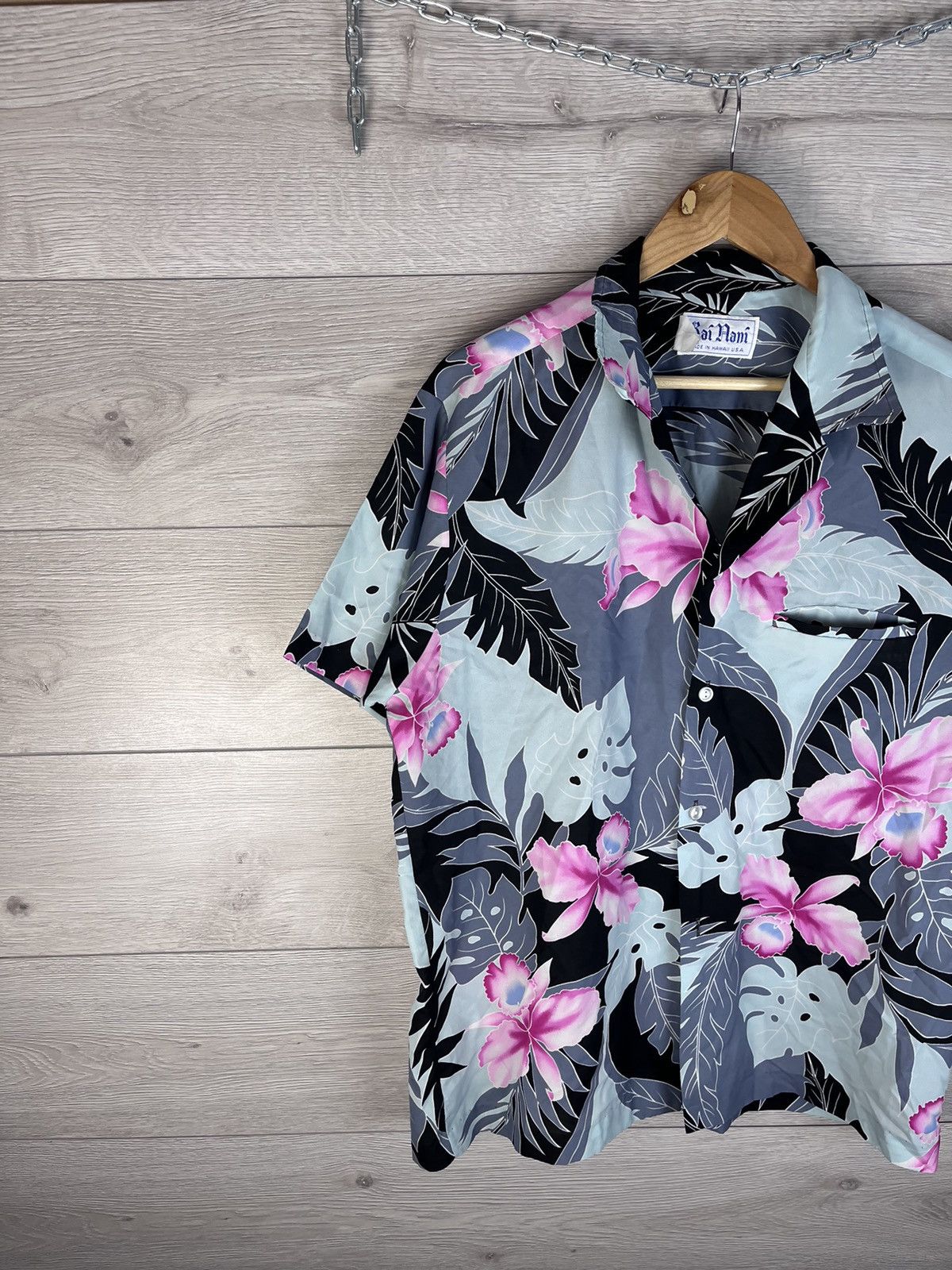 Vintage Vintage men’s Button-down shirt crazy shirt Hawaii made USA Size US L / EU 52-54 / 3 - 2 Thumbnail