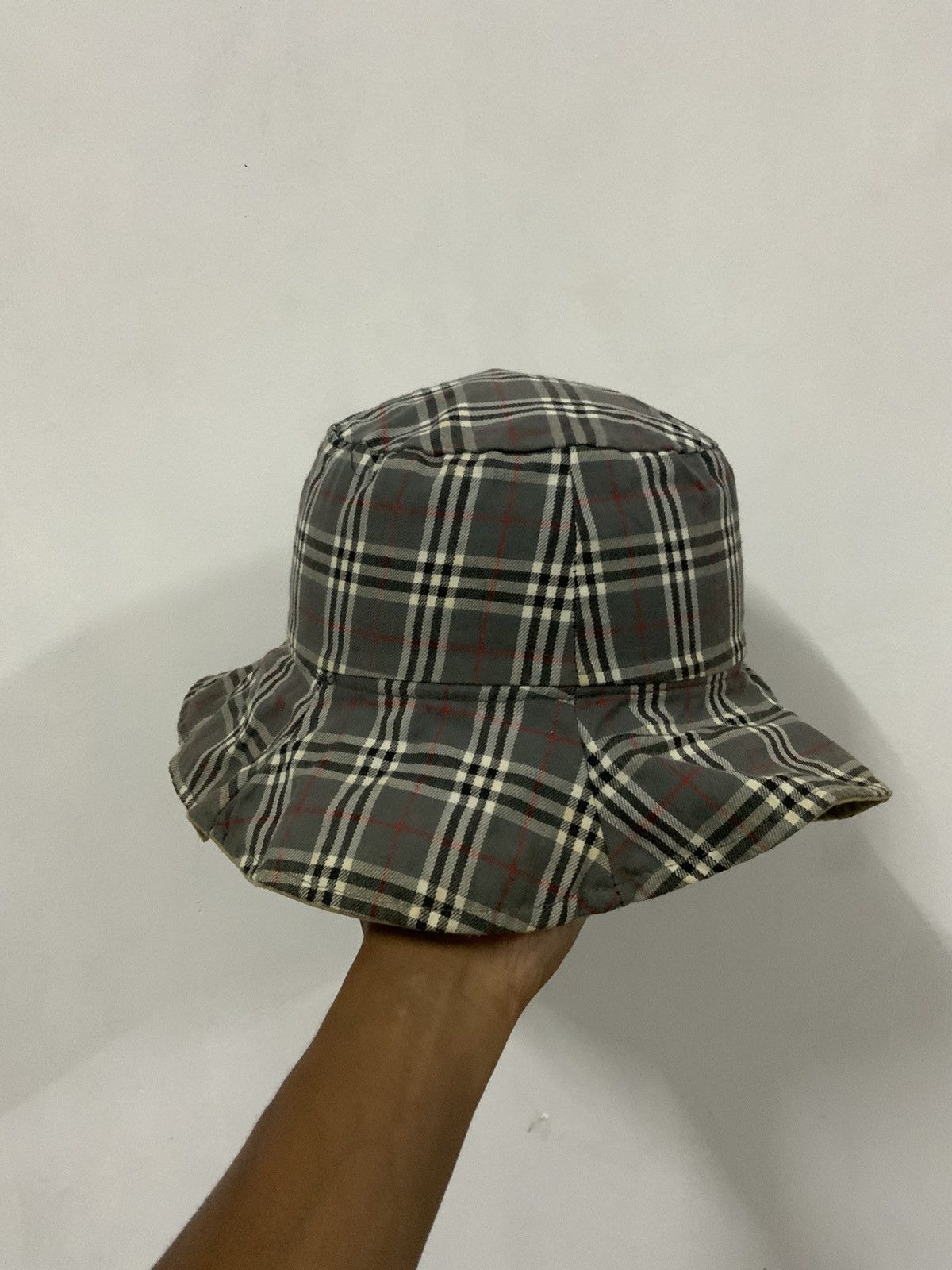If Six Was Nine Reversible PlaidMulticolor inspired by Burberry’s Hat Size ONE SIZE - 4 Thumbnail
