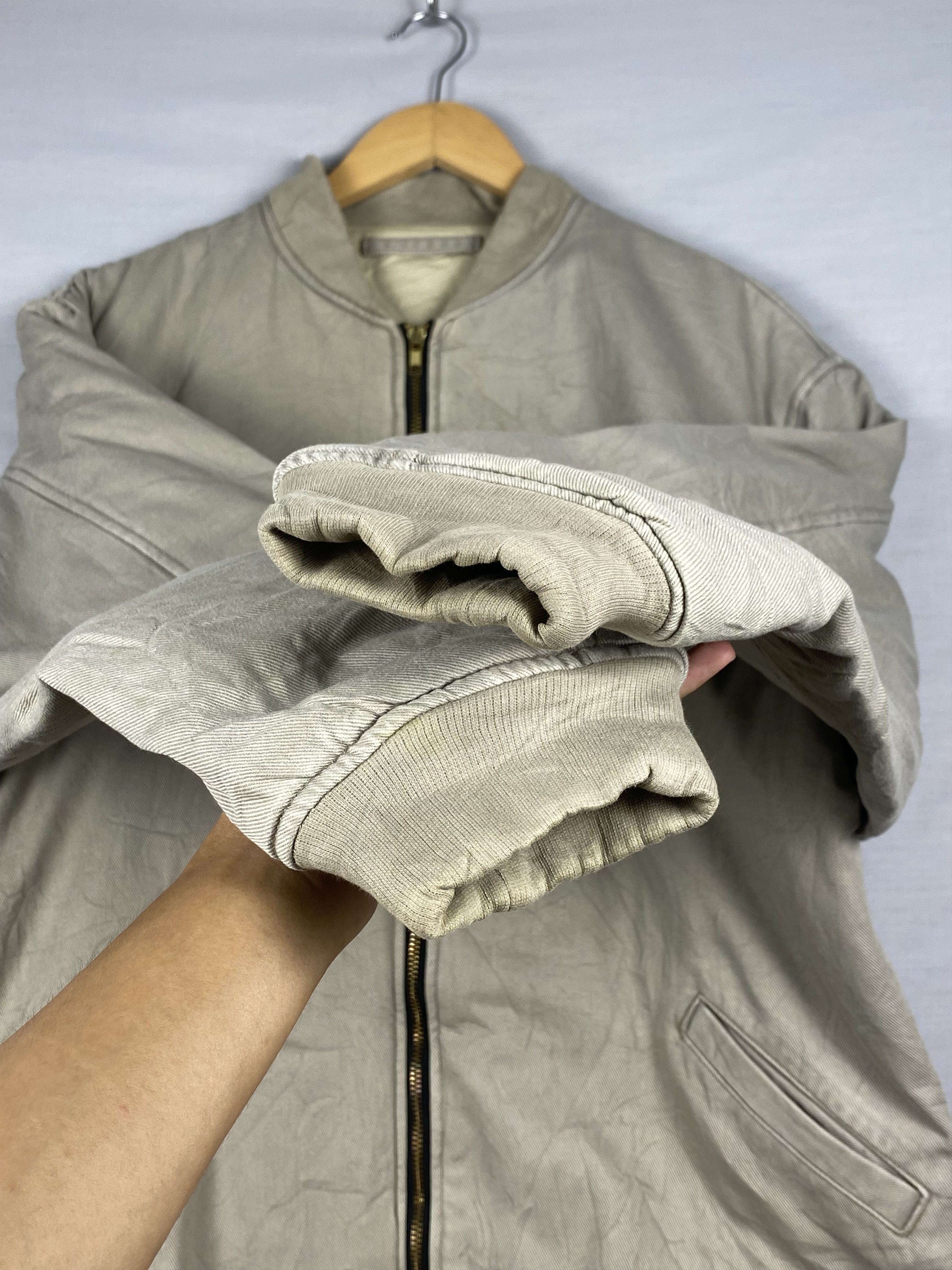 Japanese Brand Vintage Japanese Brand Zip Up Khaki Bombers Jacket Size US L / EU 52-54 / 3 - 6 Thumbnail