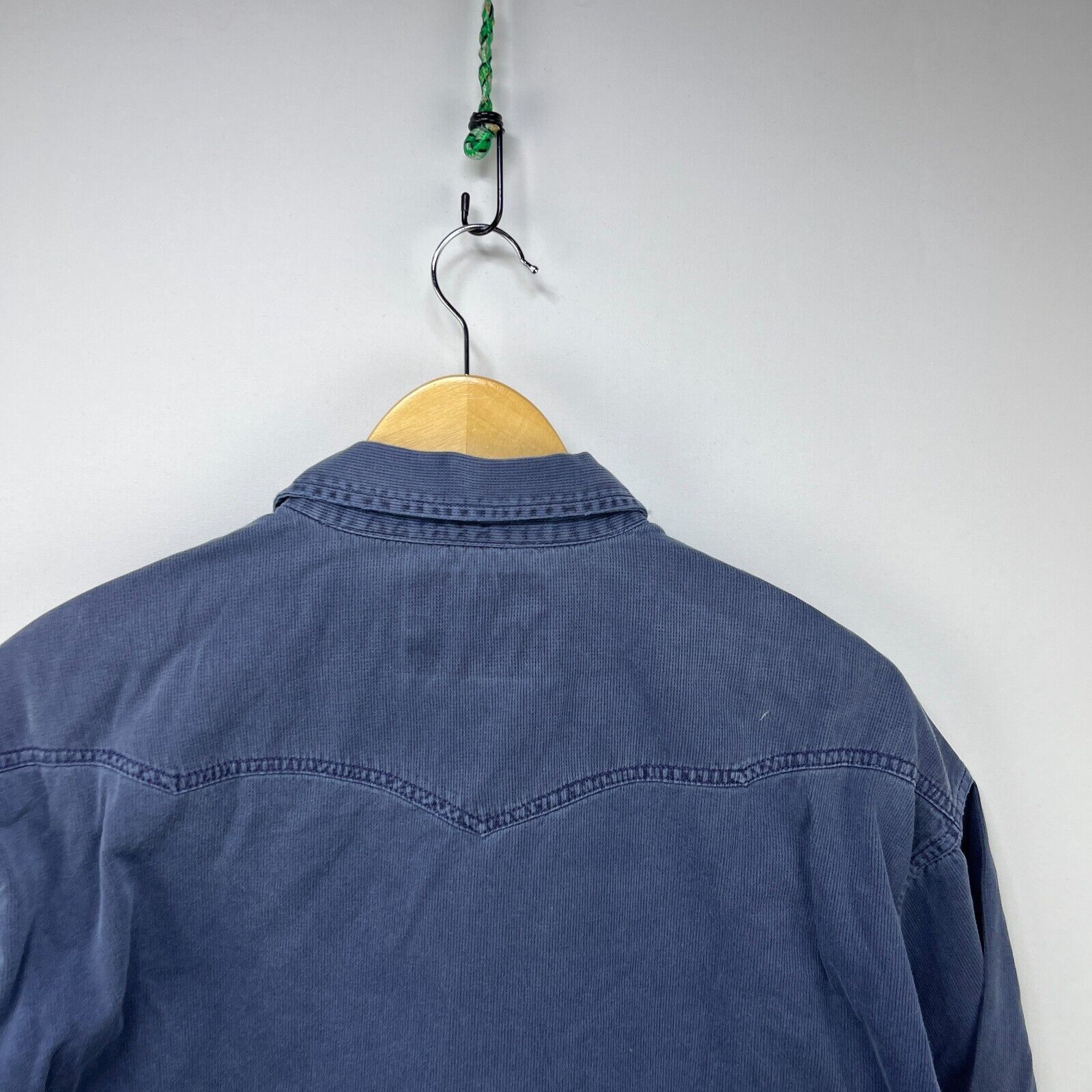 Levi's × Vintage Vintage 90s Levi's Snap Button Faded Long Sleeve Shirt Large Size US L / EU 52-54 / 3 - 10 Thumbnail