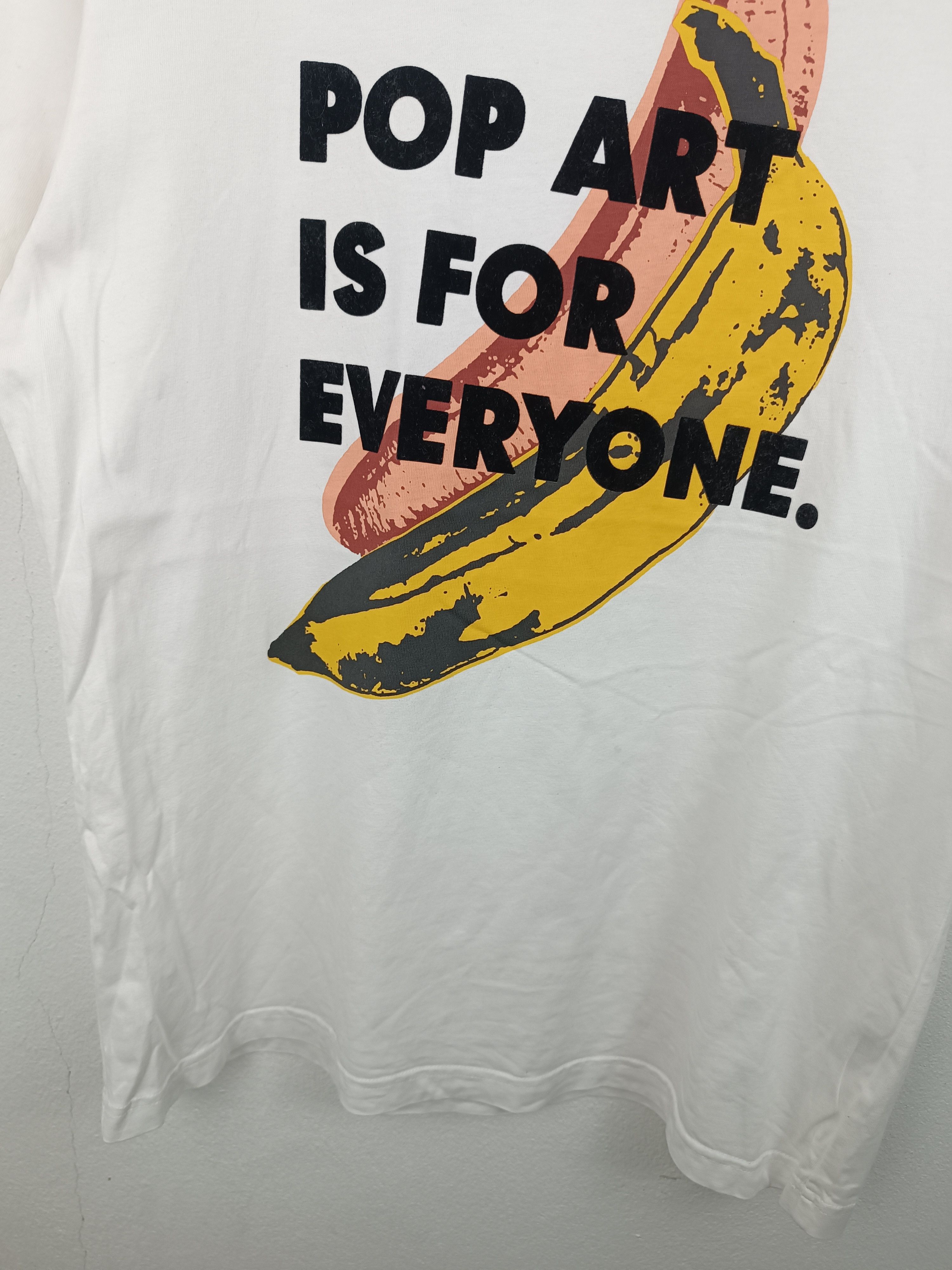 Andy Warhol VINTAGE ANDY WARHOL POP ART FOR EVERYONE BANANA VELVET TEE Size US M / EU 48-50 / 2 - 6 Thumbnail