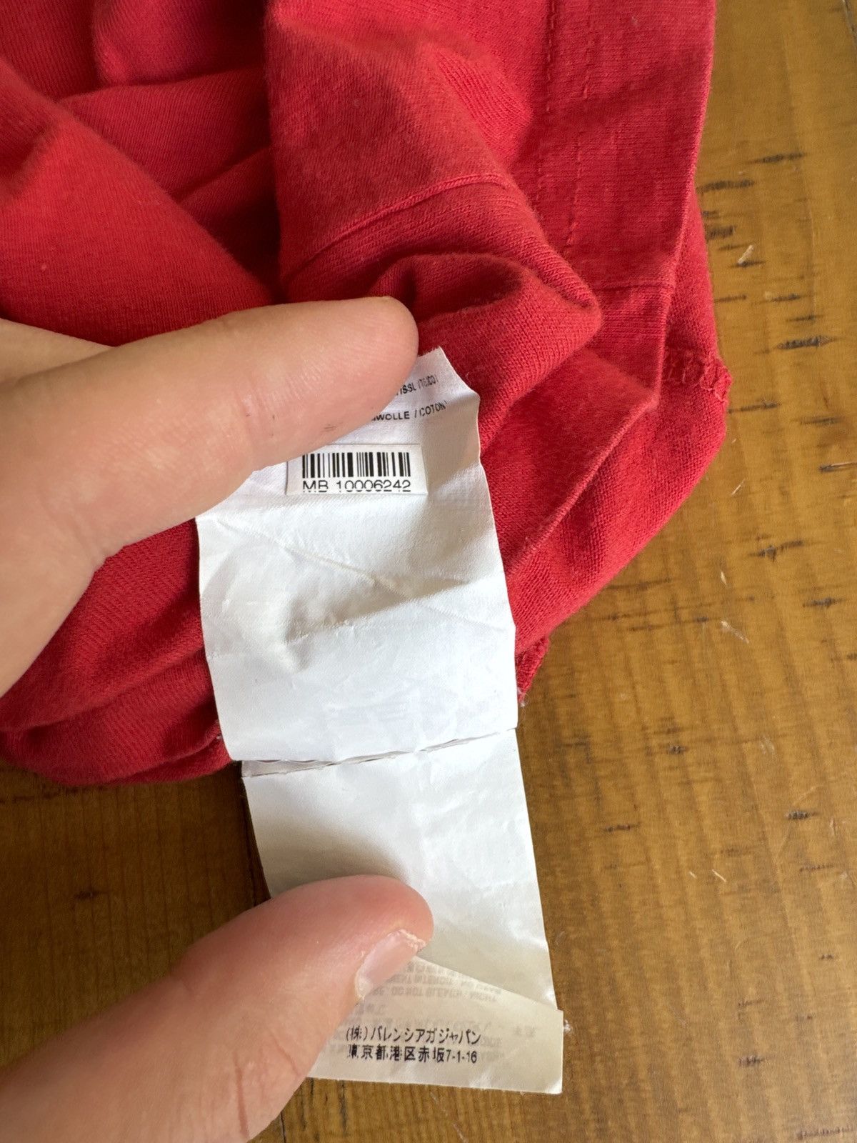 Balenciaga Balenciaga Red T-shirt Size US M / EU 48-50 / 2 - 5 Thumbnail