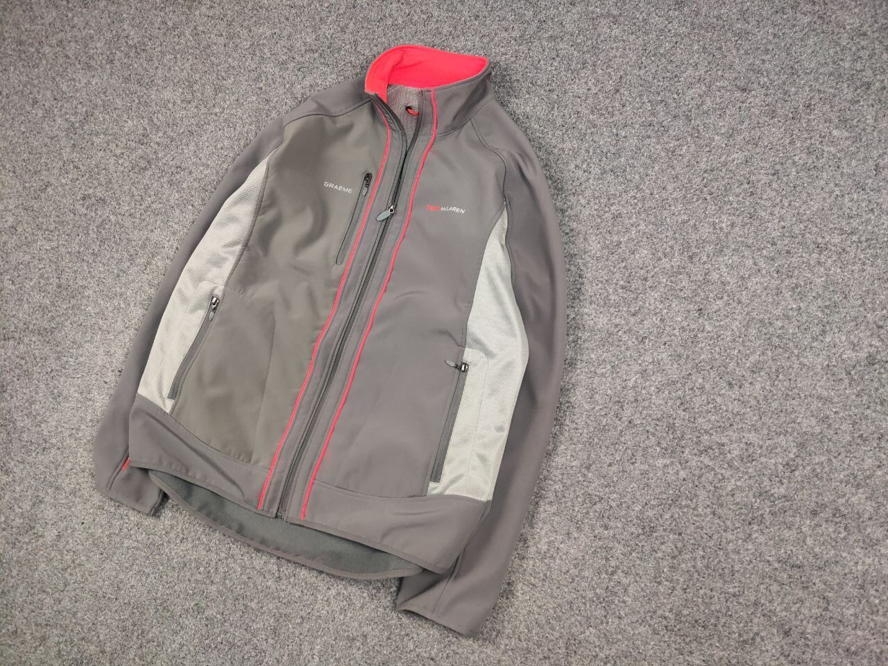 Vintage Vintage Team McLaren Logo authentic Light Softshell Jacket Size US XL / EU 56 / 4 - 3 Thumbnail