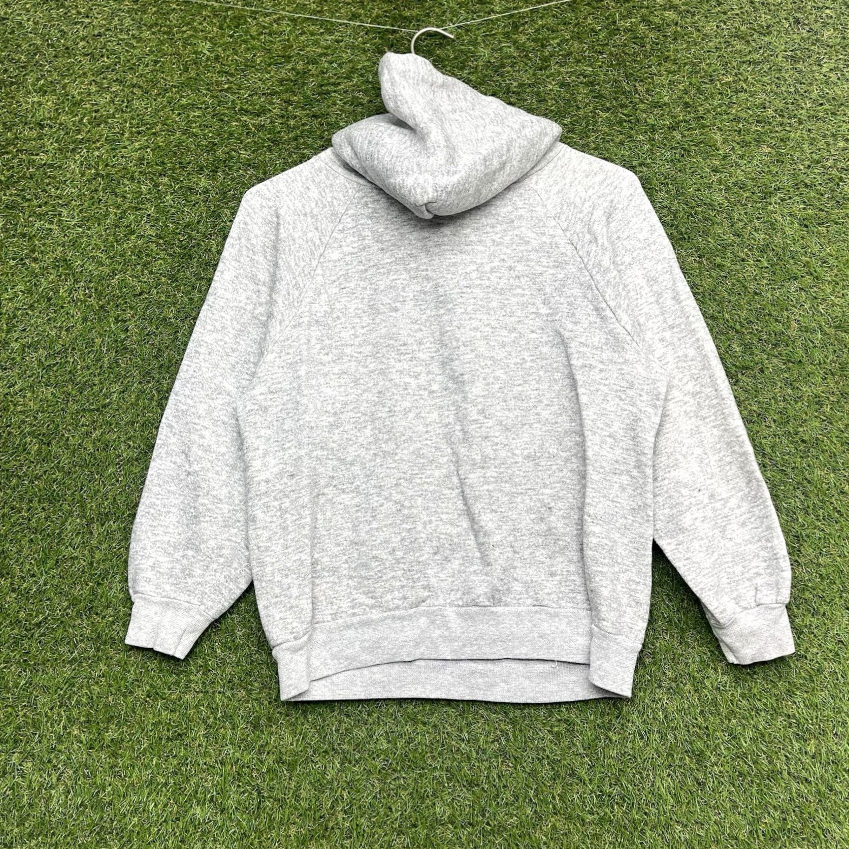 Champion VINTAGE Champion Ohio State Buckeyes Hoodie Mens M Gray 80s OSU Buckeyes Logo Fleece Pullover Hooded Size US M / EU 48-50 / 2 - 2 Thumbnail