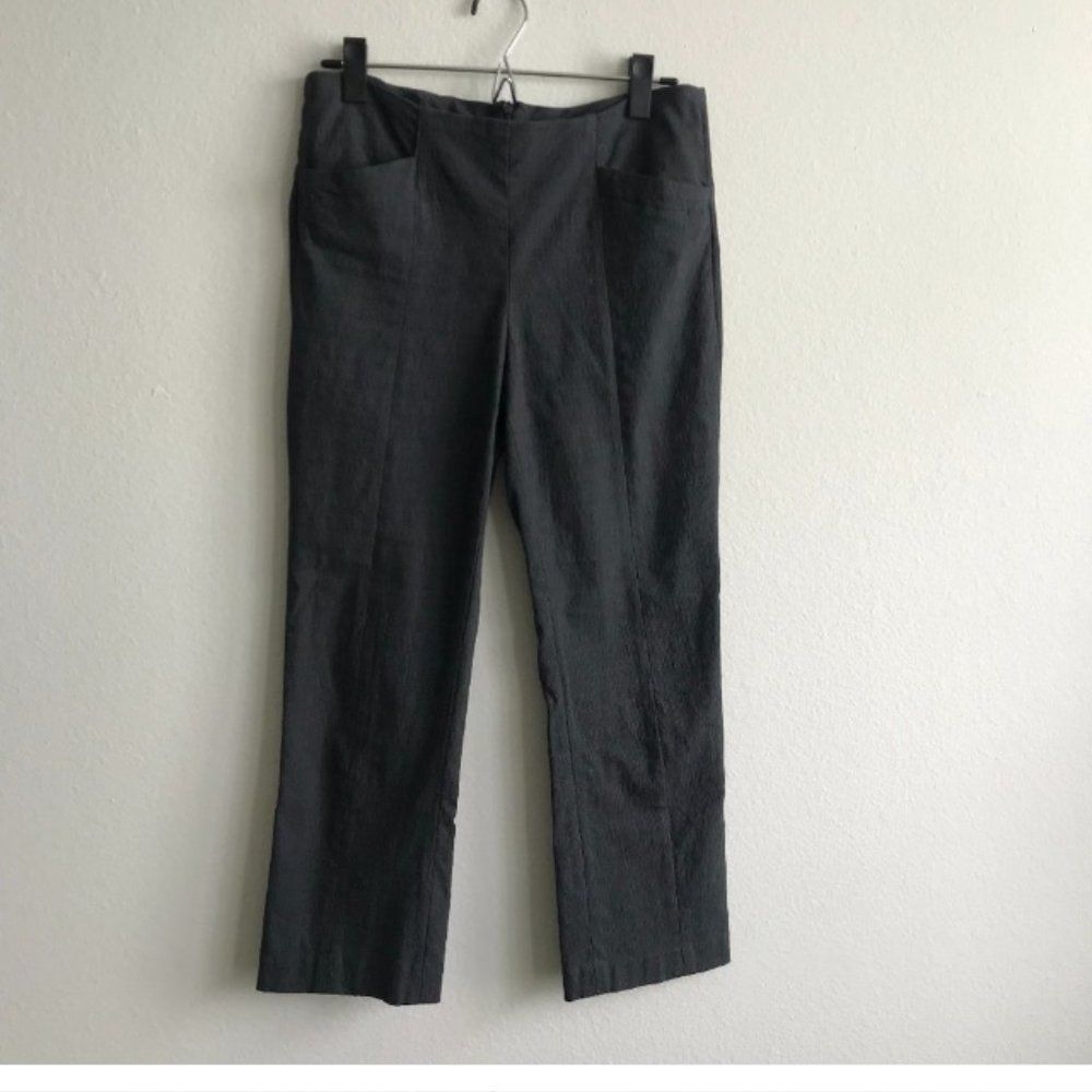 Corey Lynn Calter Corey Lynn Calter Grey Work Pants Size 10 Back Zip Size 32" / US 10 / IT 46 - 2 Thumbnail