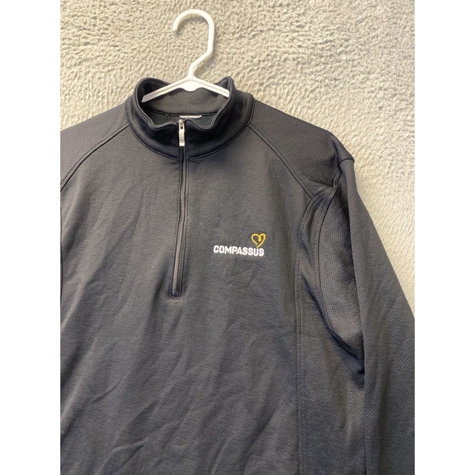 Nike Nike Sweater Men M Black Pullover 1/4 Zip Mock Neck Athleisure /100-70 Size US M / EU 48-50 / 2 - 2 Thumbnail