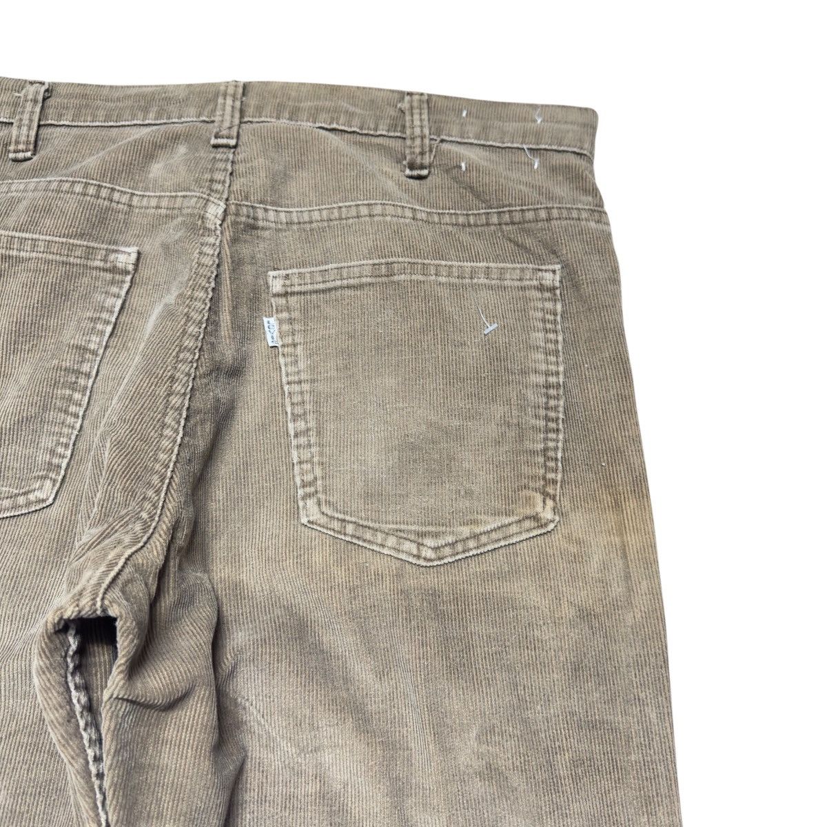 Levi's Vintage 70s Levis 646 Brown Corduroy Flare Jeans Size US 34 / EU 50 - 11 Thumbnail