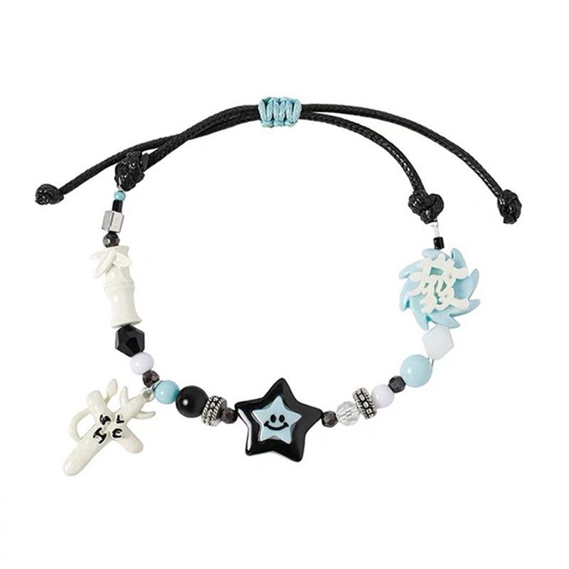 Jewelry Star Retro Bracelet Y2K Punk Chain Gotch Bracelets Chains Size ONE SIZE - 5 Thumbnail