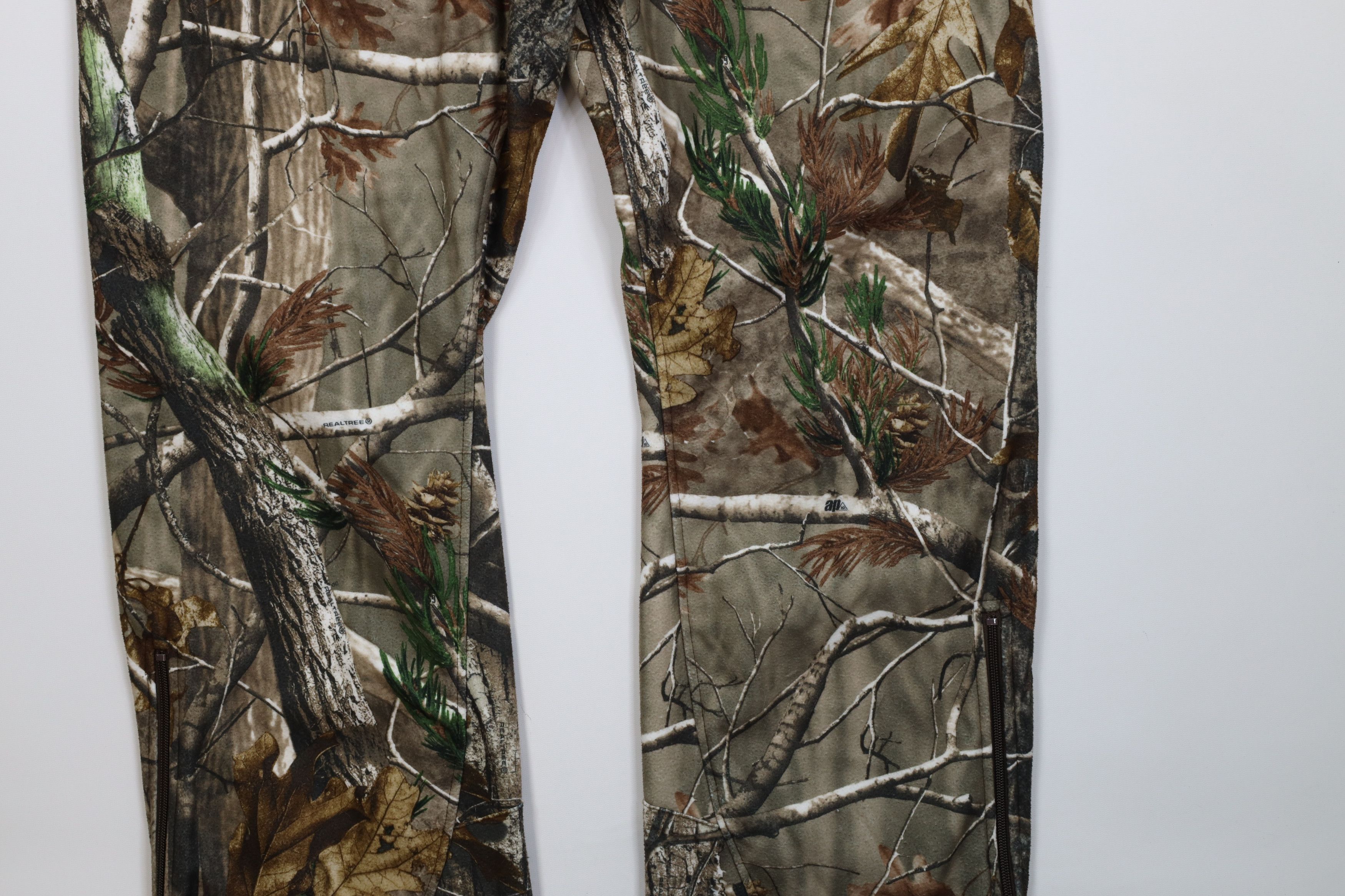 Vintage Vintage Y2K Heavyweight Camouflage Chamois Wide Leg Pants Size 30" / US 8 / IT 44 - 4 Thumbnail