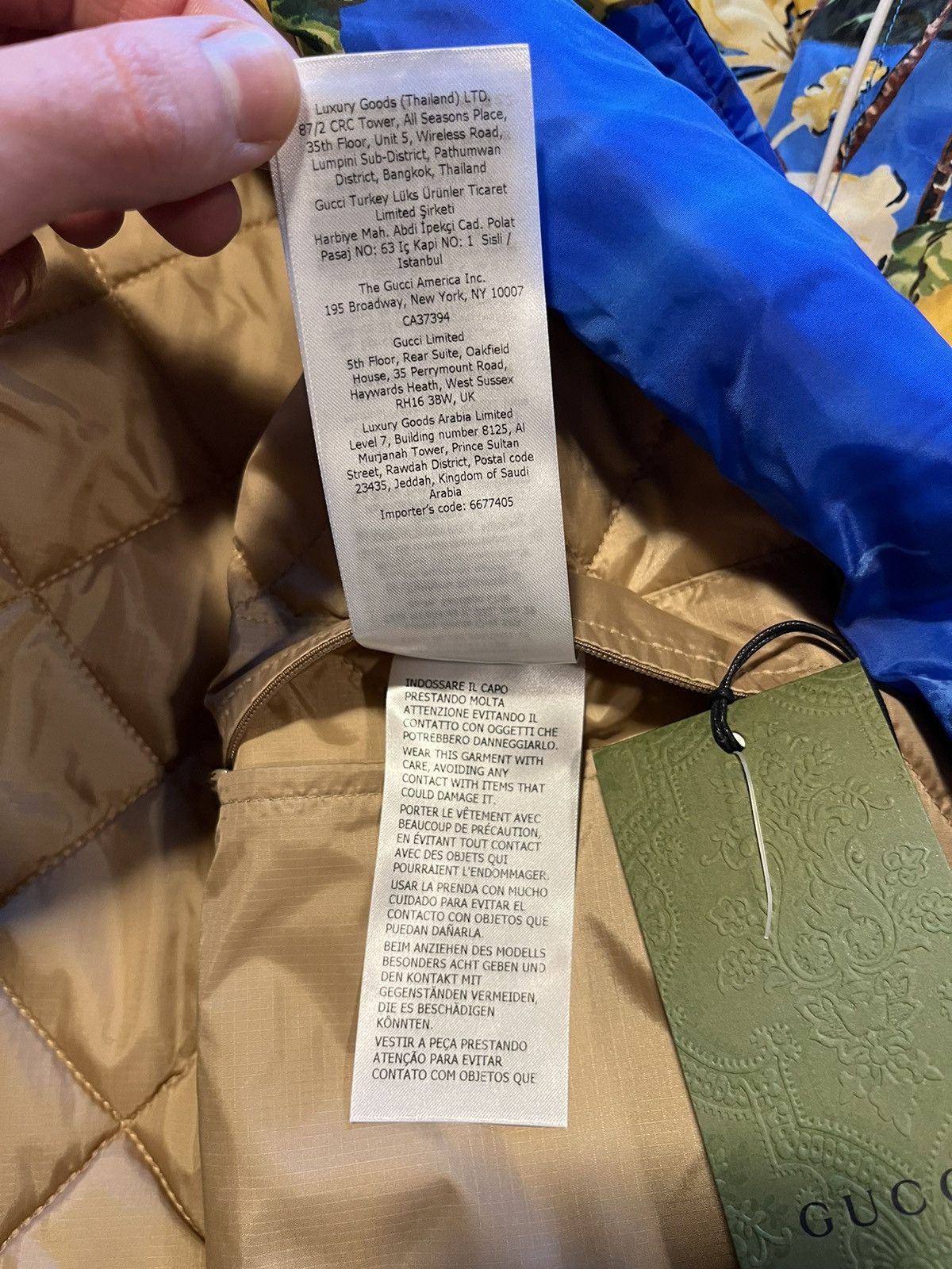 Gucci Gucci padded bomber. Size US S / EU 44-46 / 1 - 12 Thumbnail