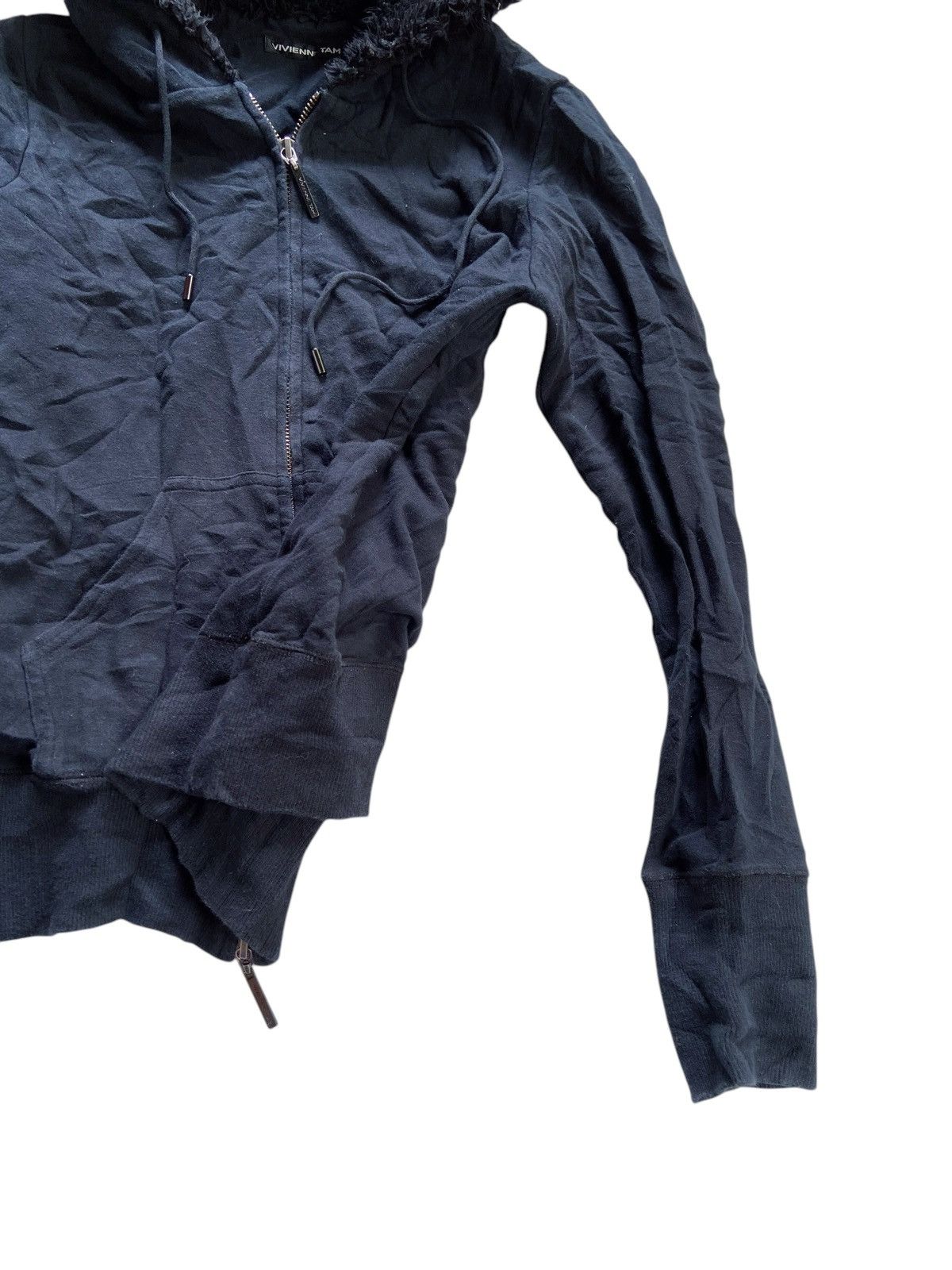 Vivienne Tam VIVIENNE TAM ARCHIVE FUR ZIP HOODIE raf simons rick owens Size S / US 4 / IT 40 - 8 Thumbnail