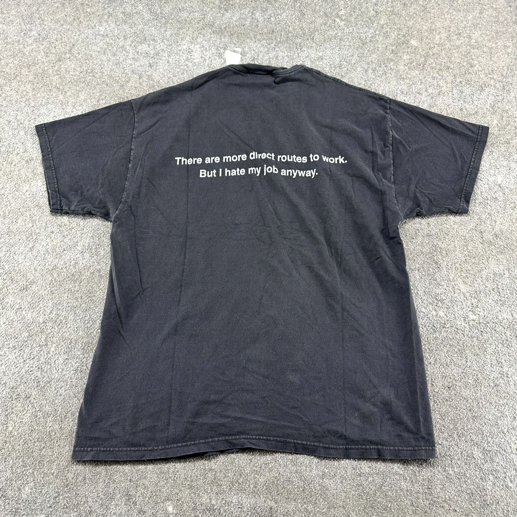 BMW VINTAGE BMW Shirt Mens XL Black Cotton Logo 90s USA Cars Graphic Print Short Sleeve T-Shirt Size US XL / EU 56 / 4 - 3 Thumbnail
