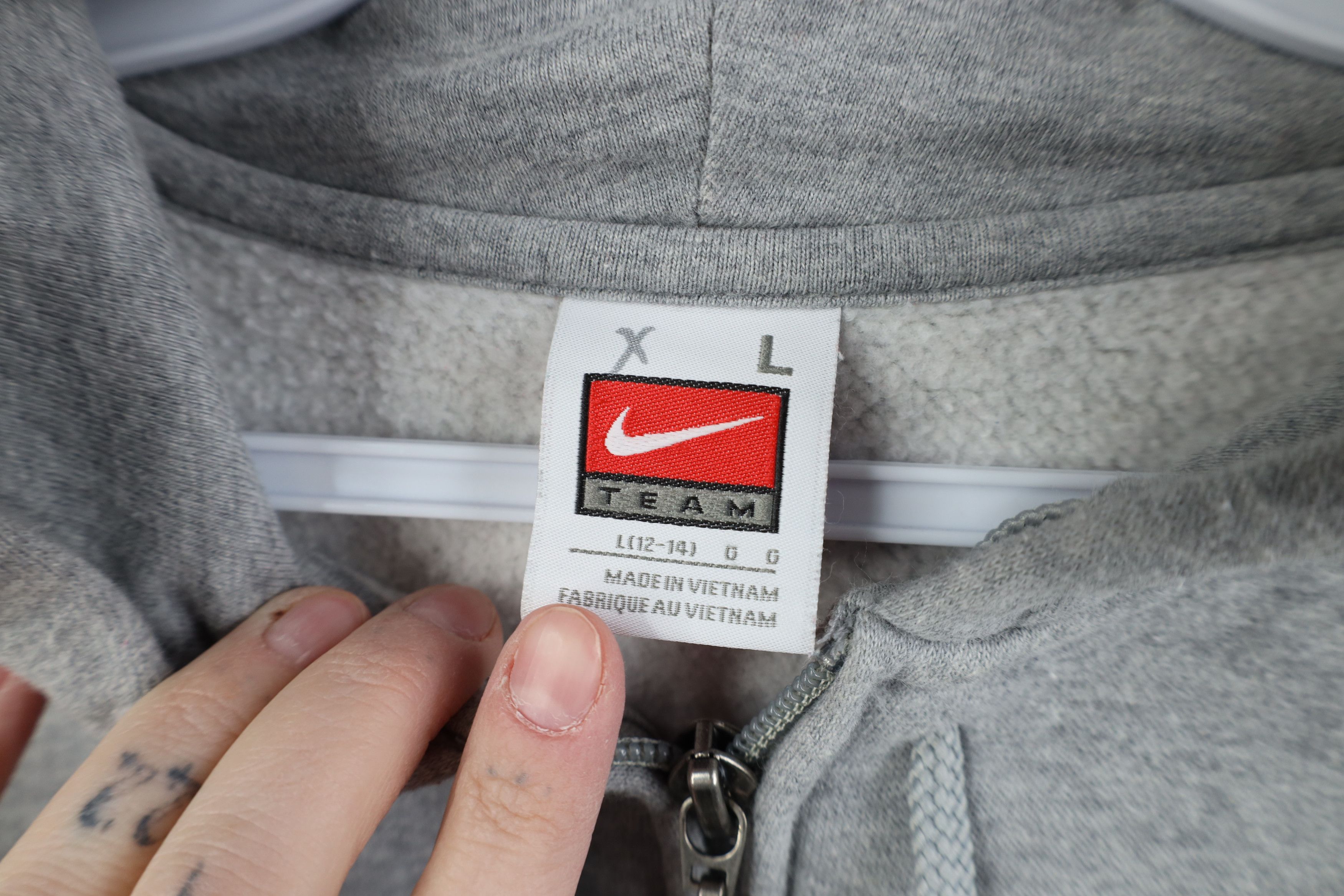 Nike Vintage Nike Scott Mini Swoosh Ohio State University Hoodie Size L / US 10 / IT 46 - 11 Thumbnail