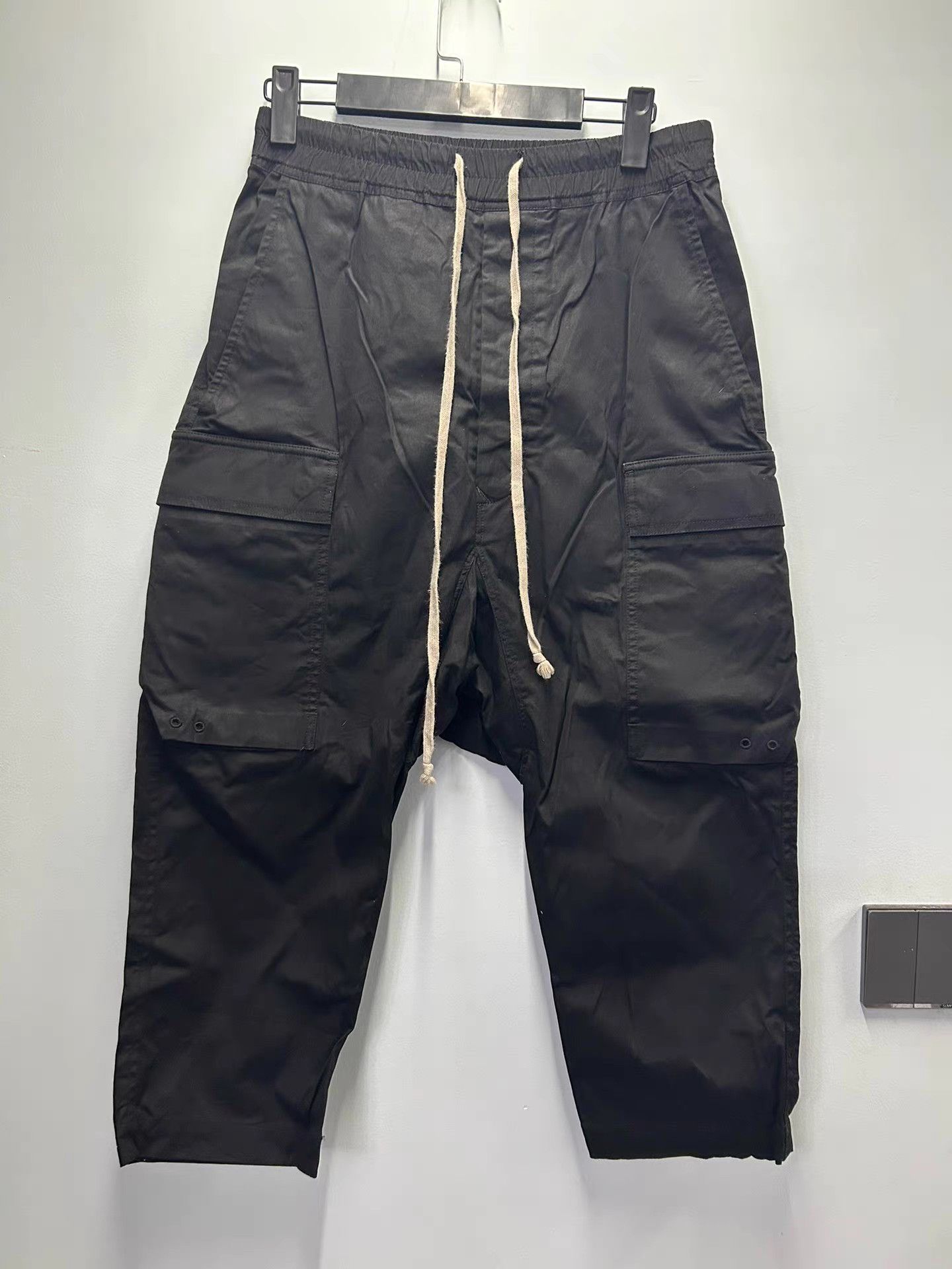 Rick Owens Rick Owens Mainline Nylon Ankle Pants Size US 30 / EU 46 - 1 Thumbnail