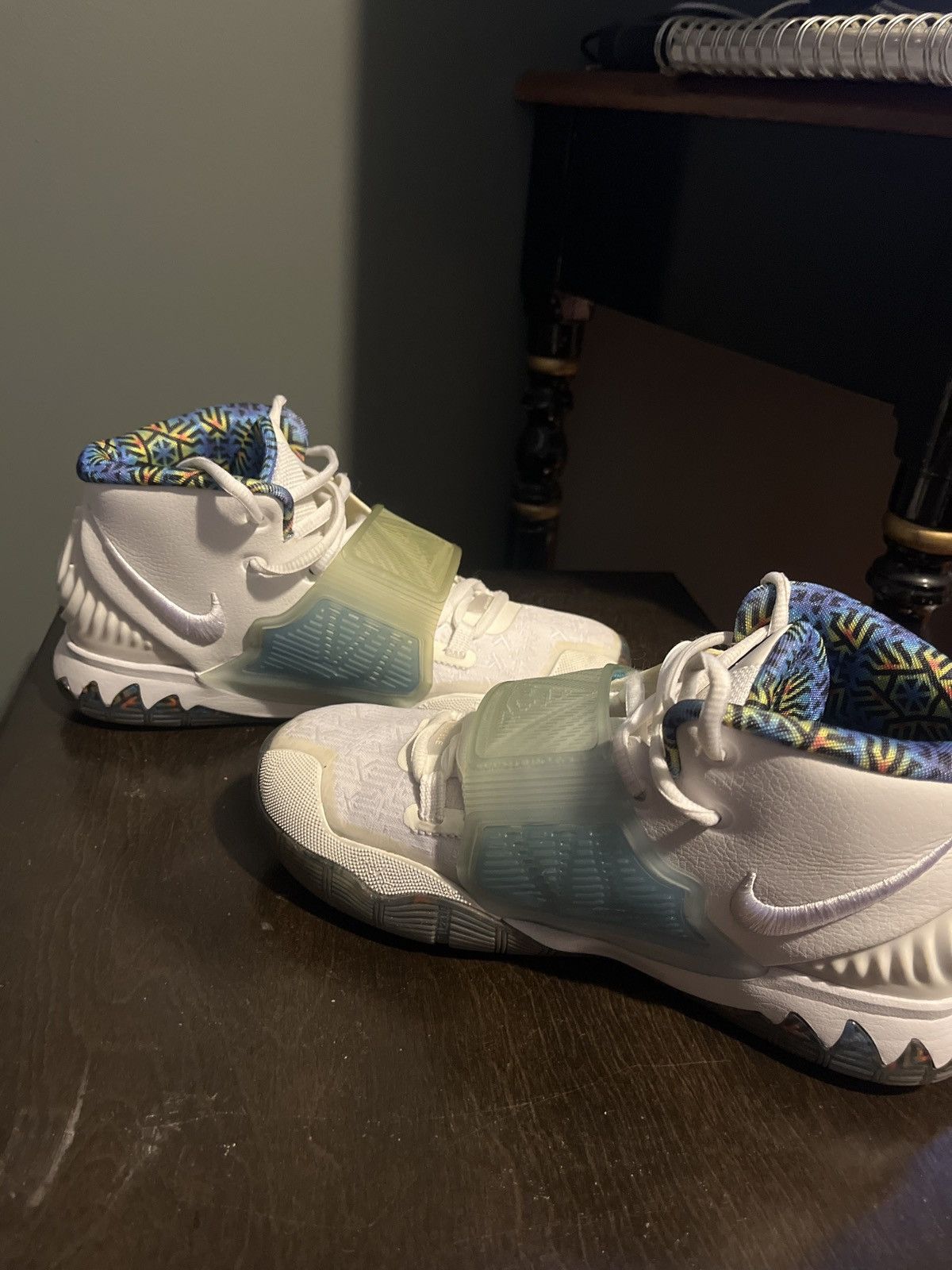 Nike Kyrie 6 White Sapphire Size US 6 / EU 39 - 3 Thumbnail