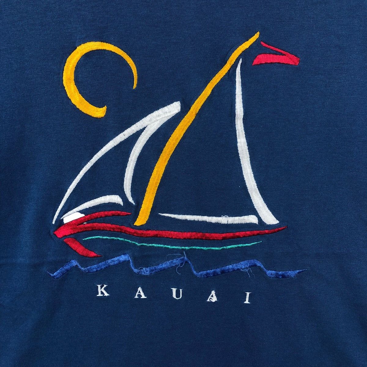 Other Vintage 90’ CRAZY SHIRTS KAUAI Embroidered Logo Tee Shirt Size US M / EU 48-50 / 2 - 3 Thumbnail