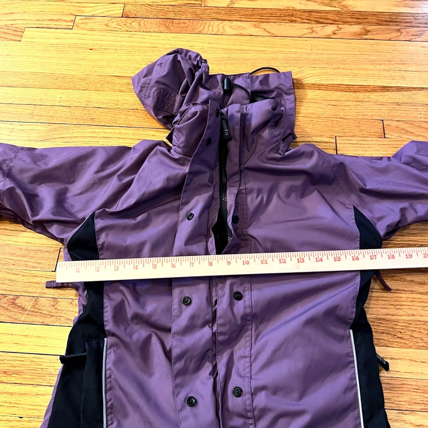 Vintage Kerrits Womens Small Purple Equestrian Full Zip Outdoor Hooded Riding Jacket Size S / US 4 / IT 40 - 7 Thumbnail