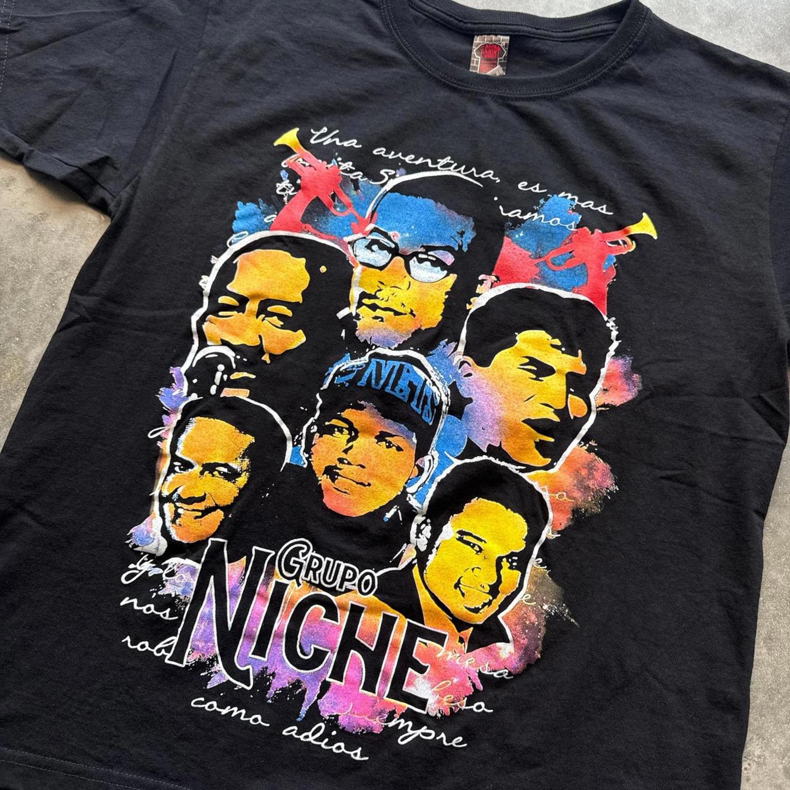 Other Groupo Niche Salsa Latin Music Band Graphic T-Shirt Size XL / US 12-14 / IT 48-50 - 3 Thumbnail