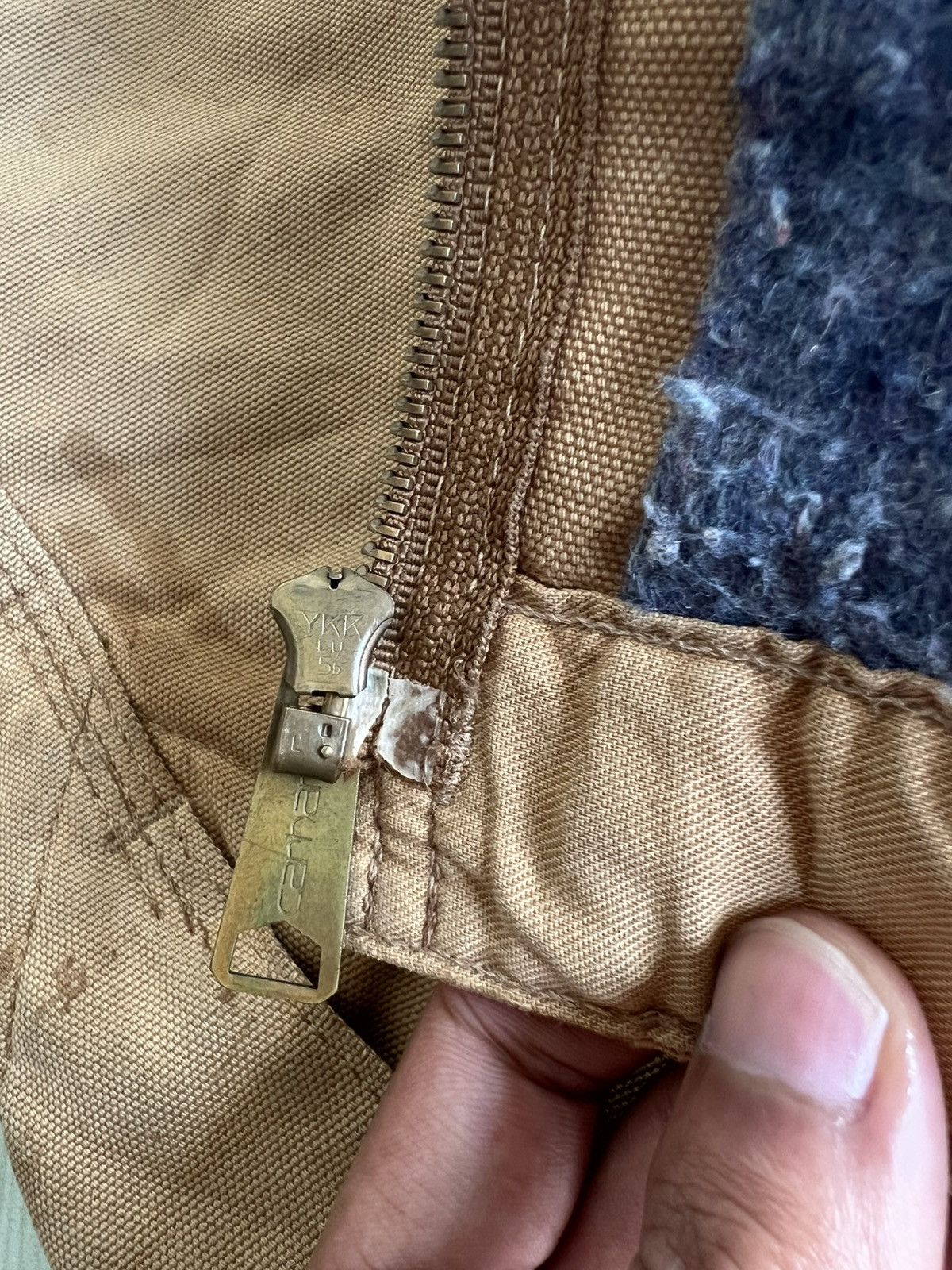 Carhartt SICK🔥Vtg Carhartt 100 Years Blanket Lined Detroit Jacket Size US M / EU 48-50 / 2 - 5 Thumbnail