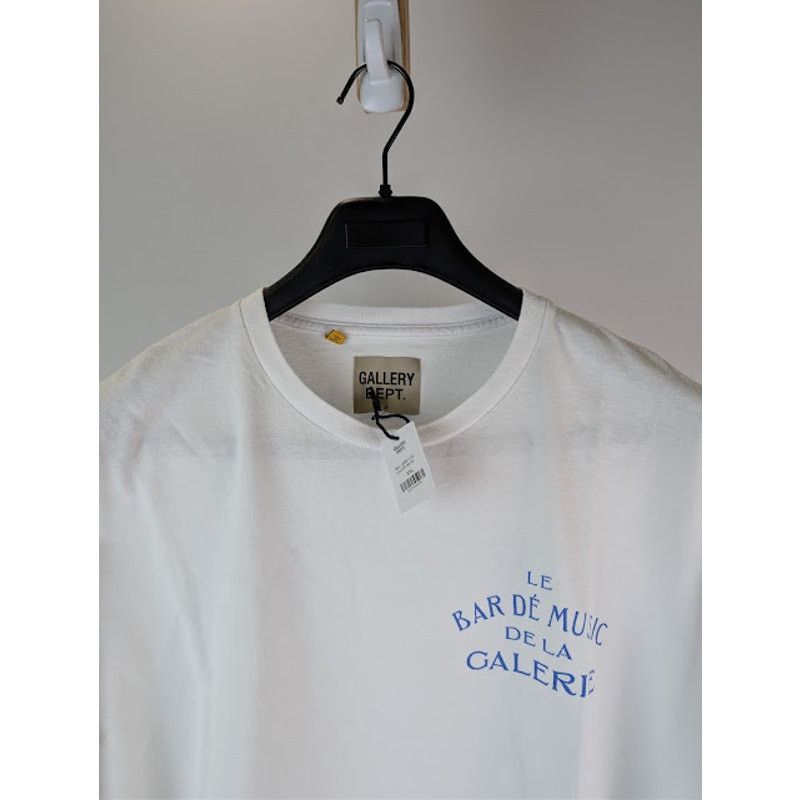 Gallery Dept. o1rshd1 Q:2 / Le Bar Shop Long Sleeve T-Shirt in White Size US XXL / EU 58 / 5 - 6 Thumbnail