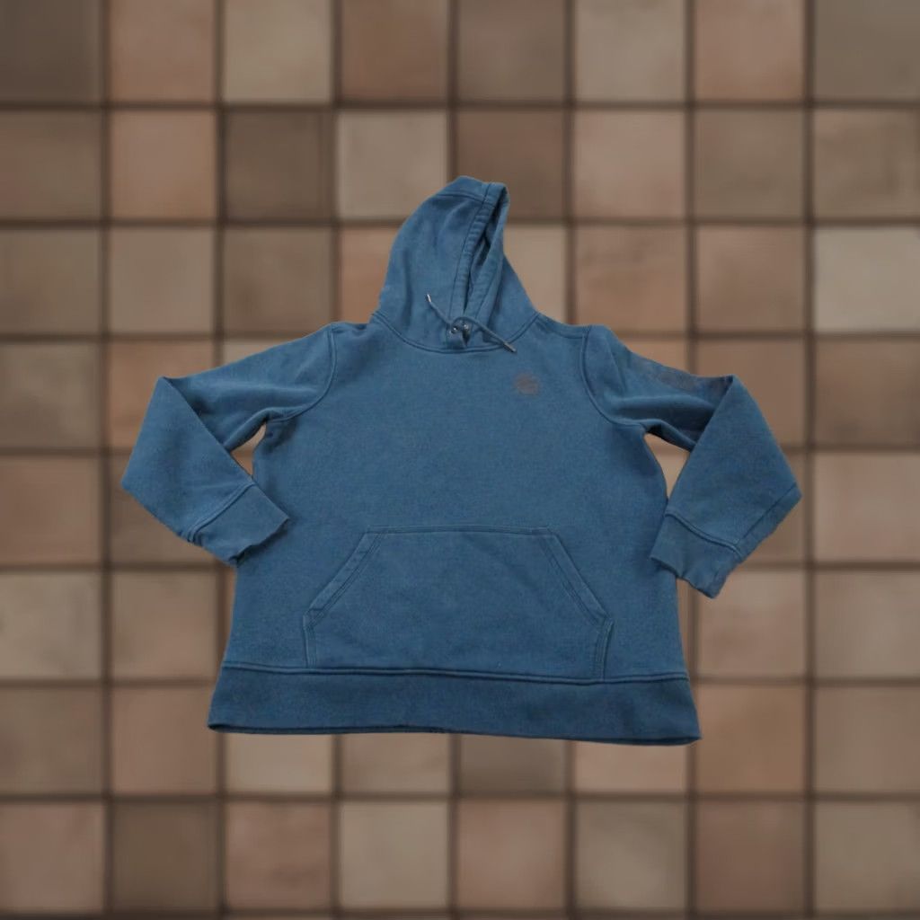 Carhartt Carhartt Hoodie Sweatshirt Womens L Relaxed Outdoor Workwear Logo Blue Size L / US 10 / IT 46 - 1 Thumbnail