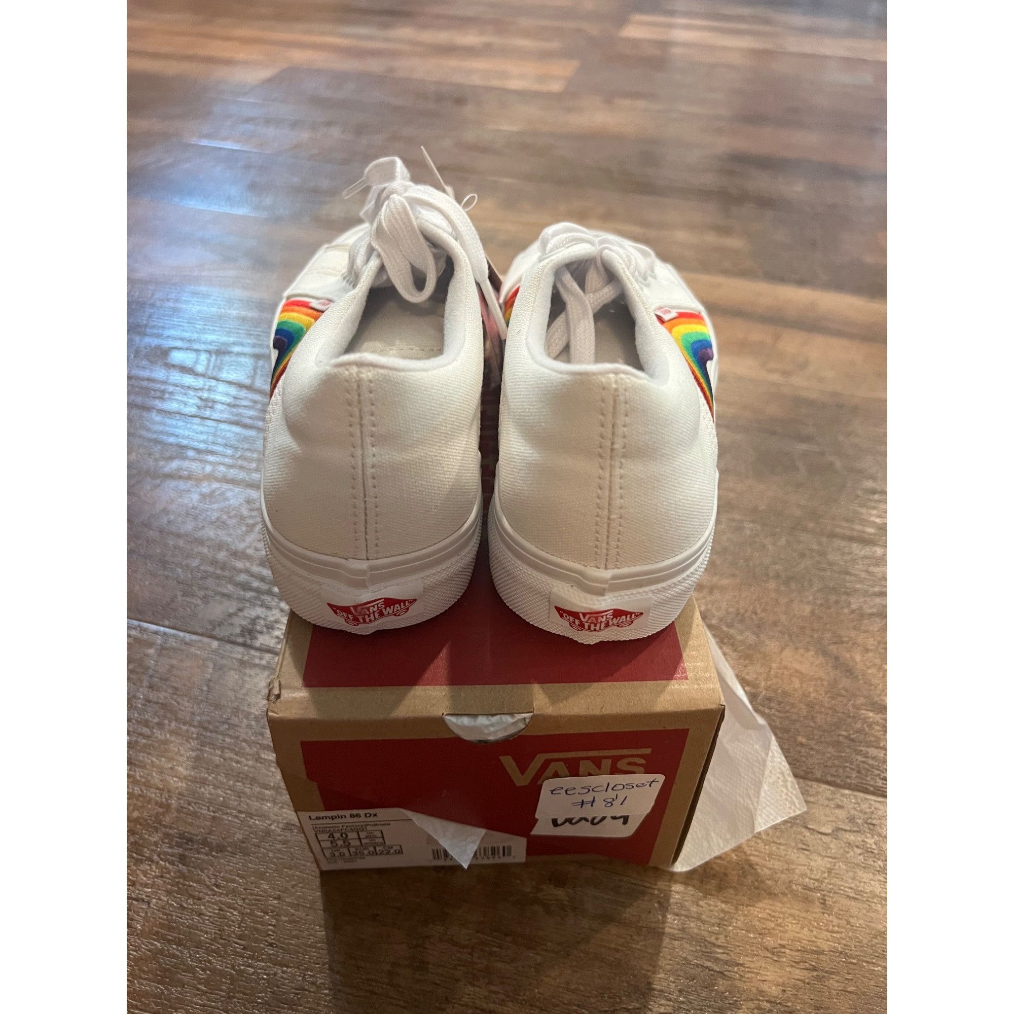 Vans Vans Lampin 86 DX Anaheim Factory Pride White Sz US Mens 4 W Size US 5.5 / IT 35.5 - 4 Thumbnail