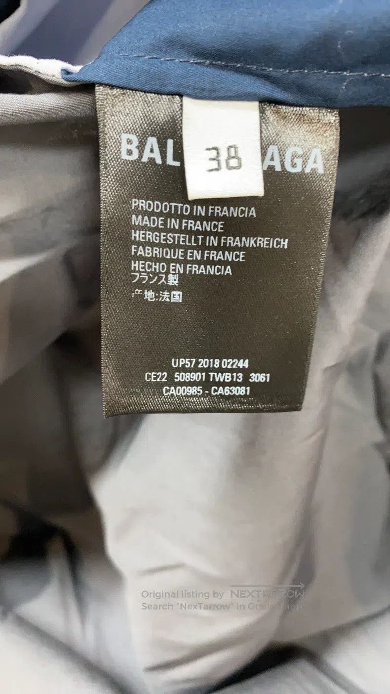 Balenciaga Balenciaga Windbreaker Jacket Size 38 Size XS / US 0-2 / IT 36-38 - 5 Thumbnail