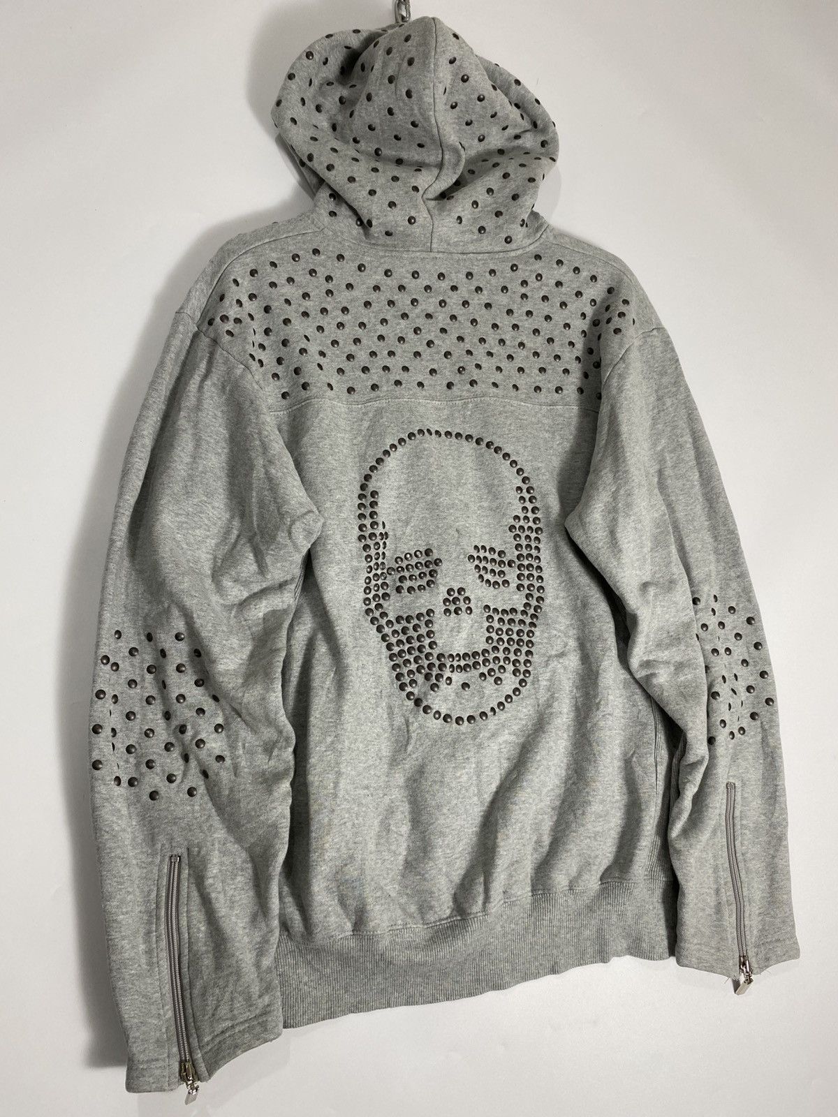 Japanese Brand Studded lucien pellat finet hoodie undefined goth punk style Size US L / EU 52-54 / 3 - 3 Thumbnail