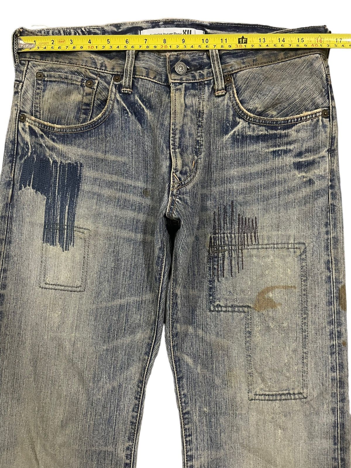 Edwin Edwin Exclusive Vintage Blue Wash Style Baggy Jeans Size US 32 / EU 48 - 10 Thumbnail