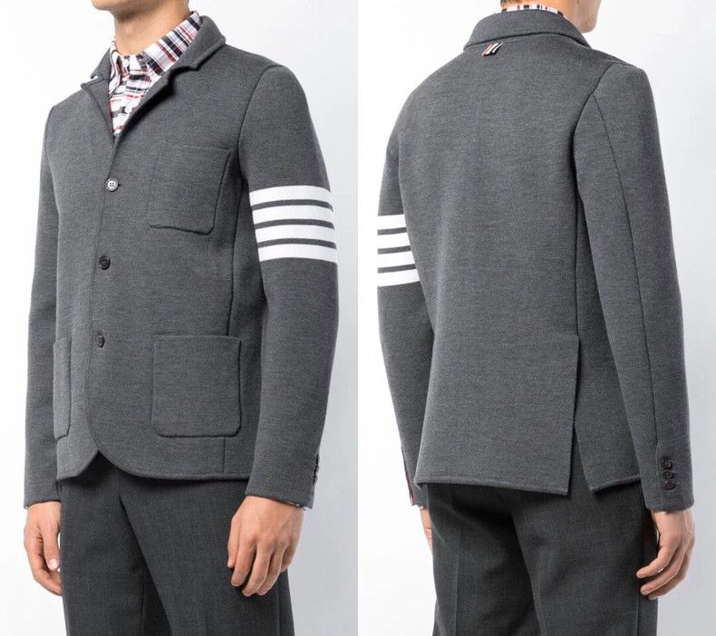 Thom Browne Thom Browne Wool knit jacket Size US S / EU 44-46 / 1 - 9 Thumbnail