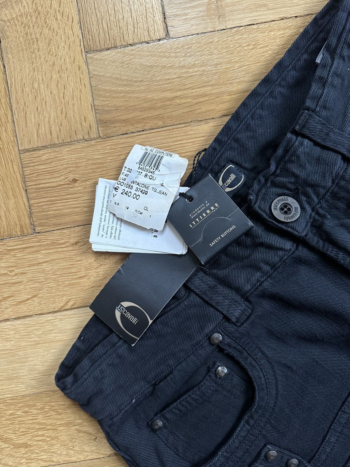 Just Cavalli Vintage 2005/06 Just Cavalli Cargo Multi Pocket Pants Size US 32 / EU 48 - 4 Thumbnail