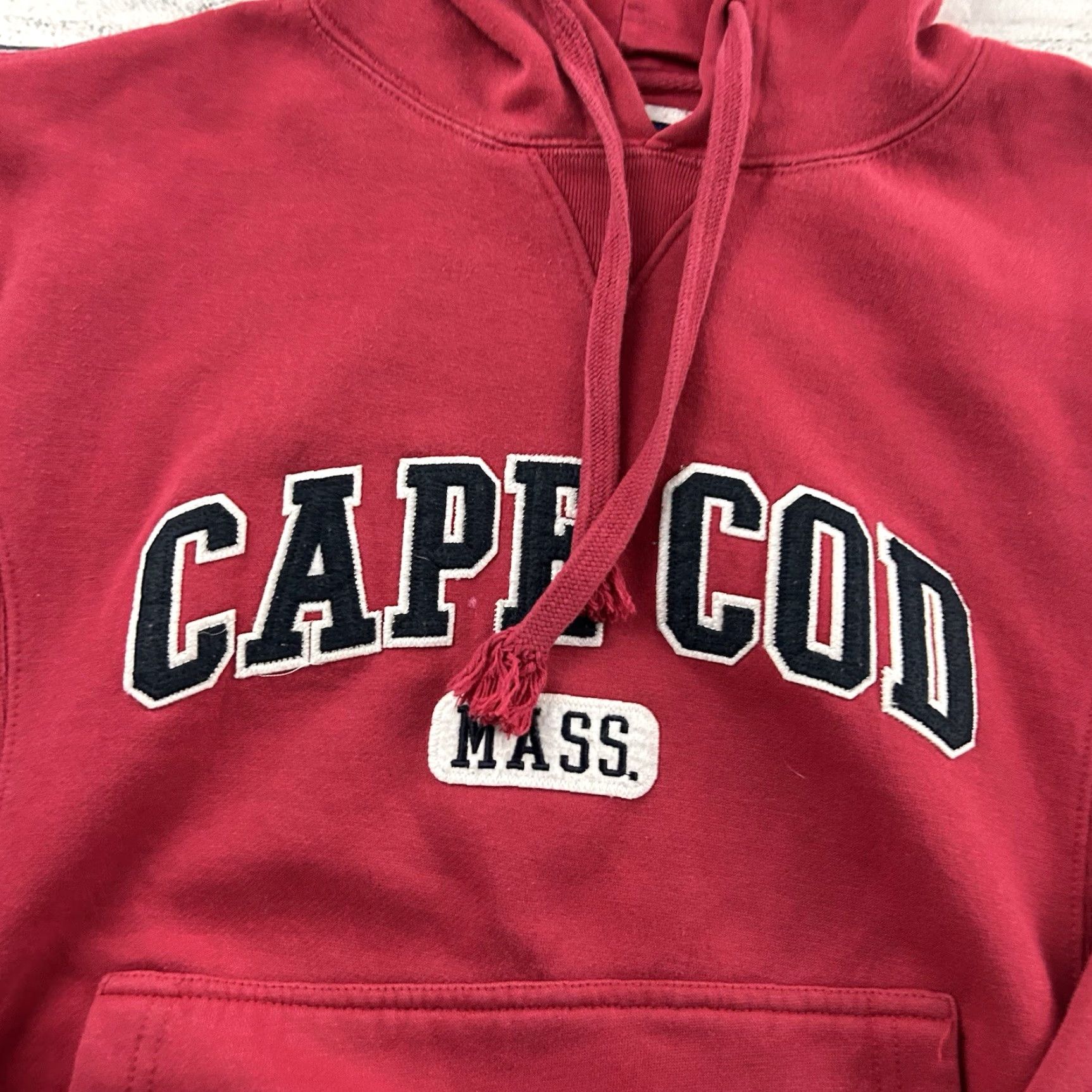 Vintage Cuffy's Cape Cod Pullover Hoodie Sweatshirt Men's S Red Hoodie Size US S / EU 44-46 / 1 - 2 Thumbnail
