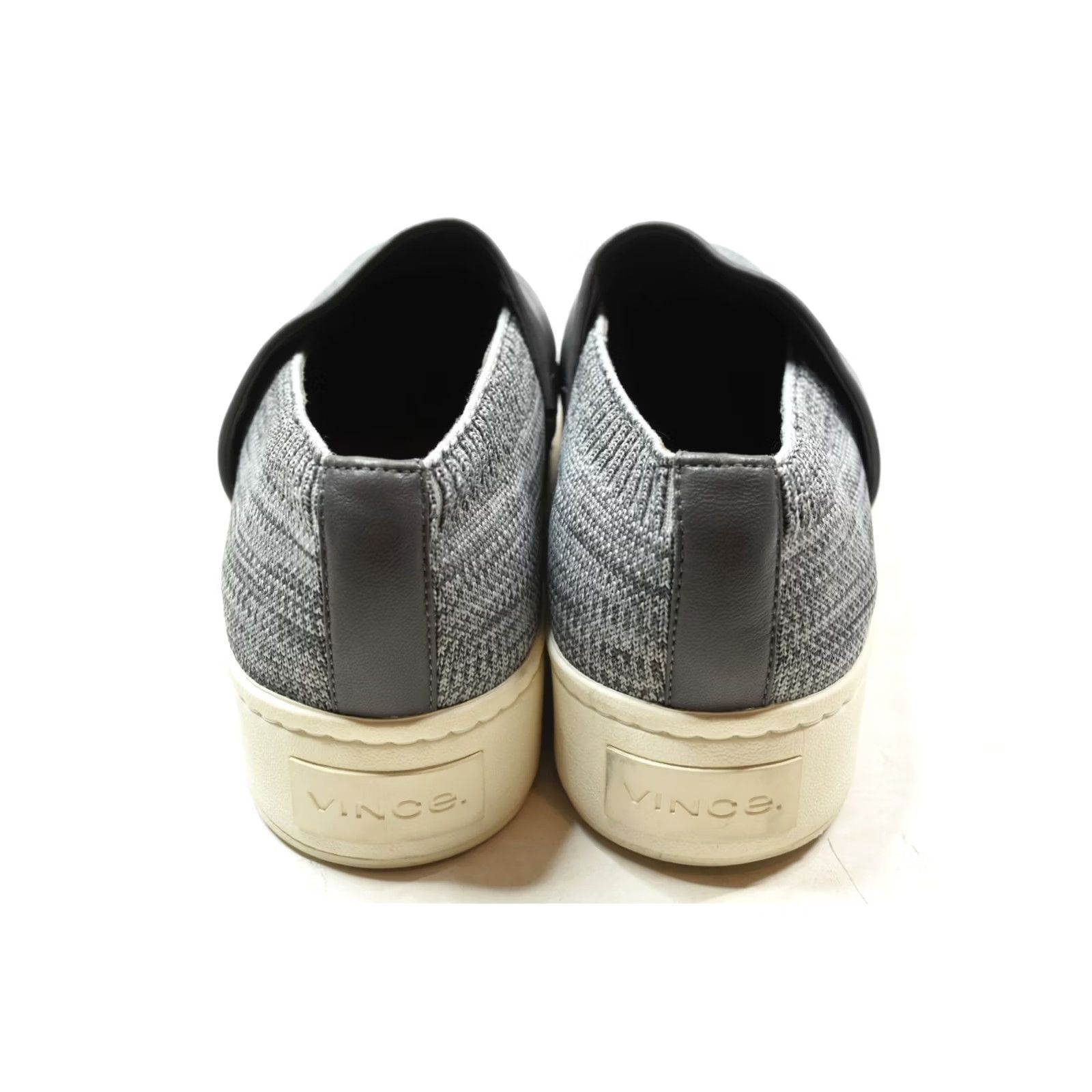 Vince Vince Ward Knit Platform Slip-on Sneakers Womens 7.5 Gray Comfort Casual Size US 8 / IT 38 - 4 Thumbnail