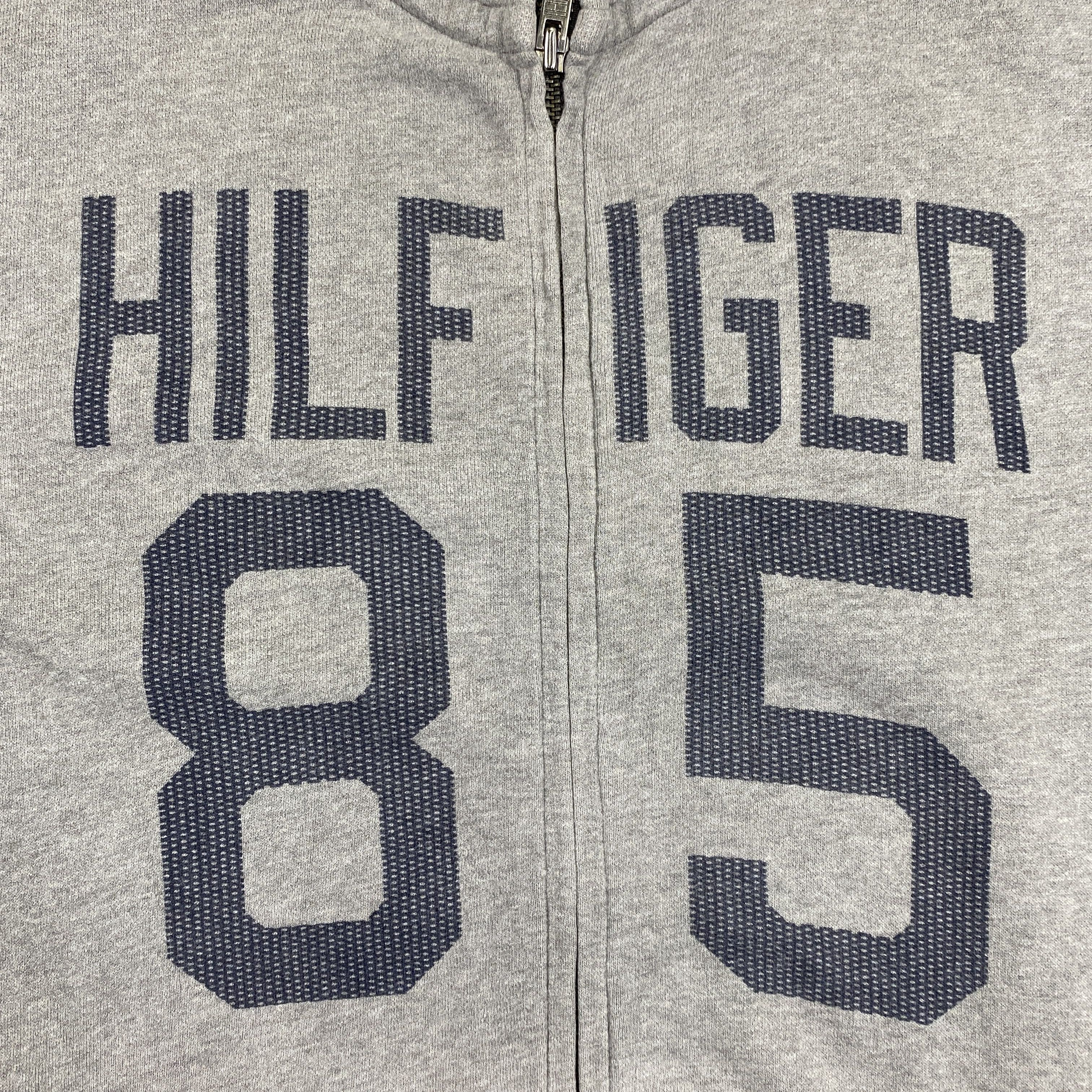 Tommy Hilfiger Vintage Tommy Hilfiger 85 Zipper Hoodie -SW066 Size US L / EU 52-54 / 3 - 4 Thumbnail