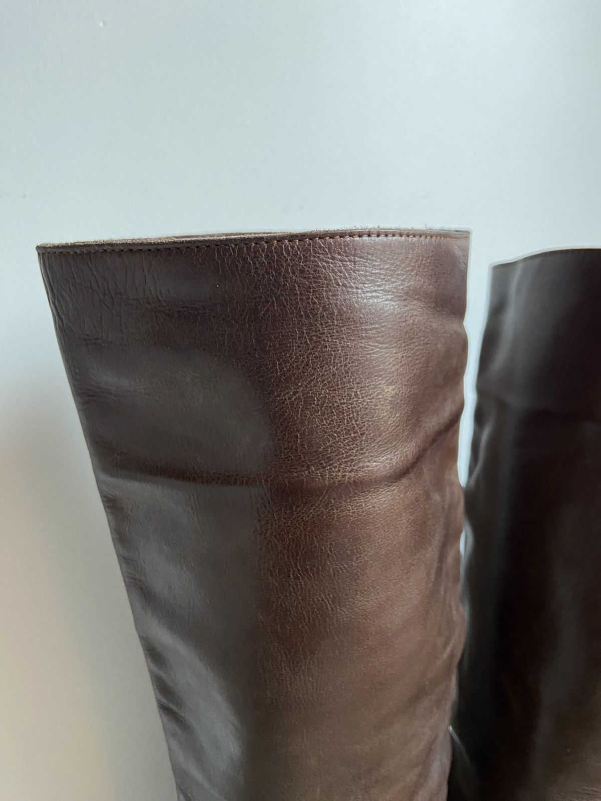 Chanel Chanel Leather Riding Boots Size US 7 / IT 37 - 6 Thumbnail