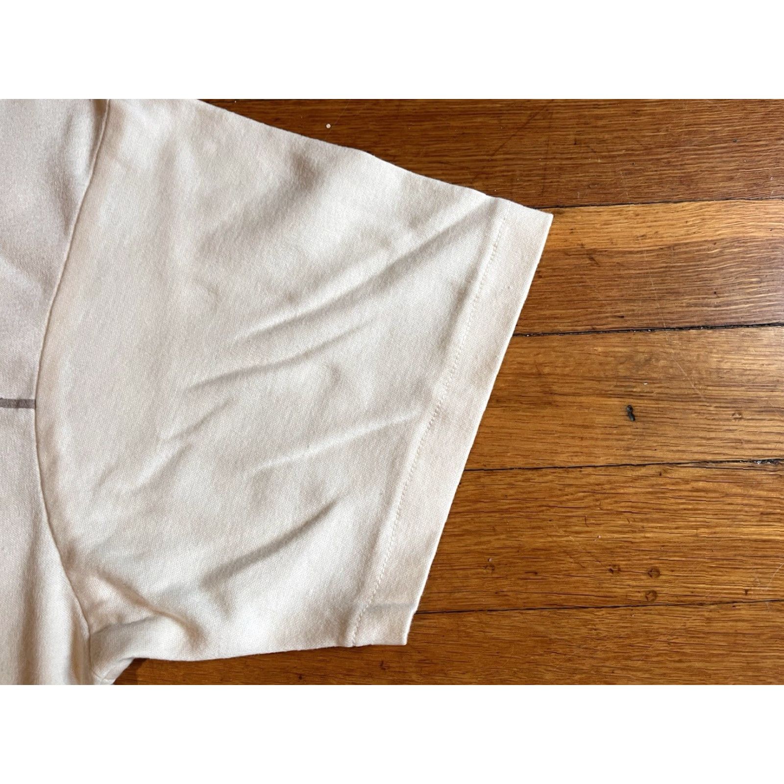 Vintage VINTAGE Marsha Sports Shirt Women’s L White 80s Dog Walking Geometric Crew Neck Casual Size L / US 10 / IT 46 - 3 Thumbnail