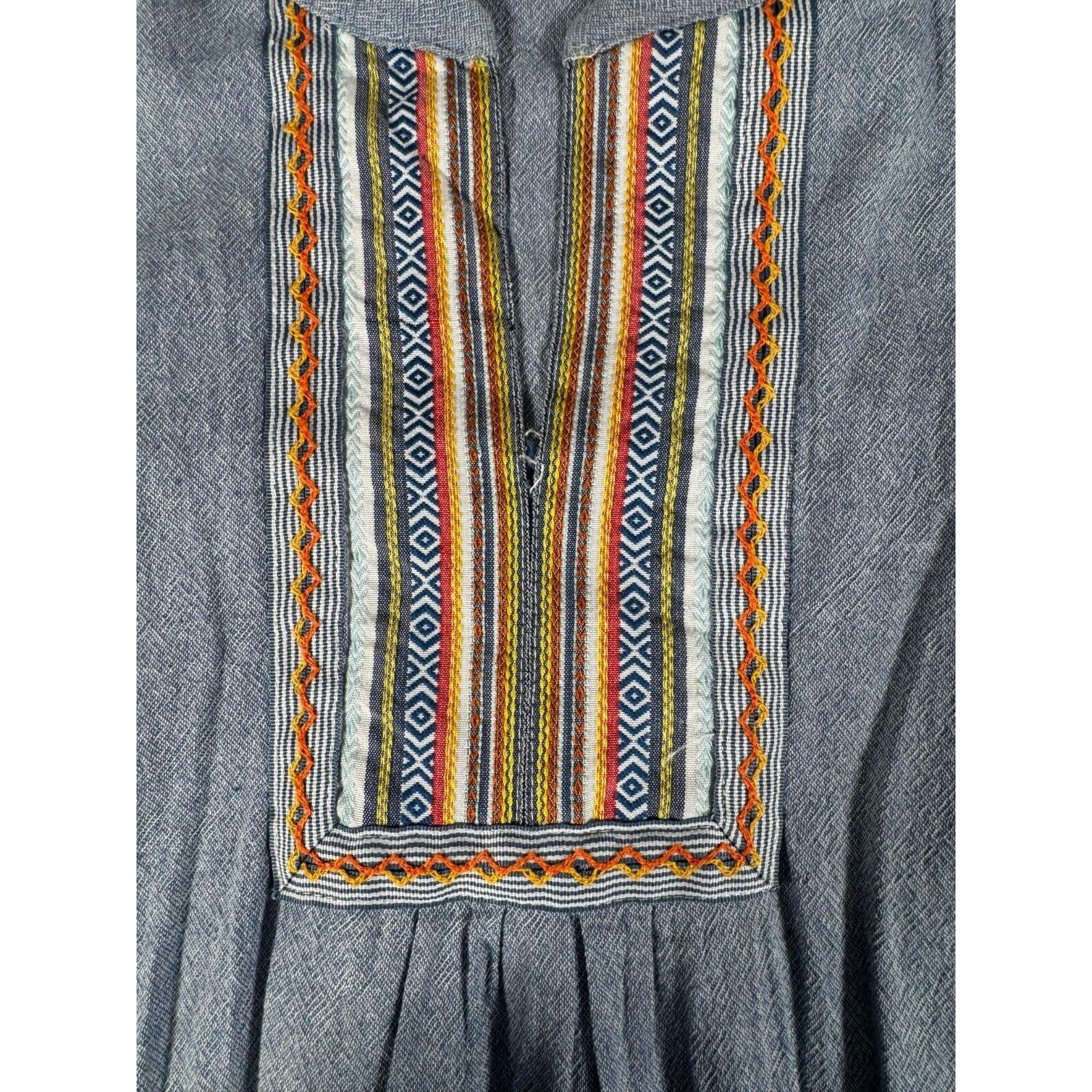 Other Monteau Dress Women Small Cottagecore Prairie Geometric Boho Size S / US 4 / IT 40 - 3 Thumbnail