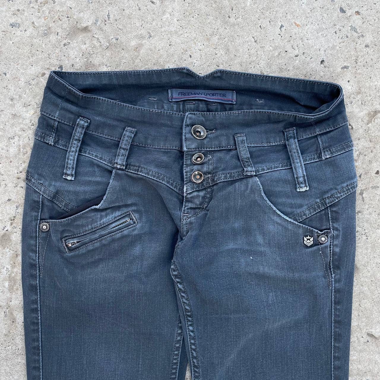 Freeman Vintage Women’s Skinny Freeman T Porter With a low seat Size 28" / US 6 / IT 42 - 7 Thumbnail