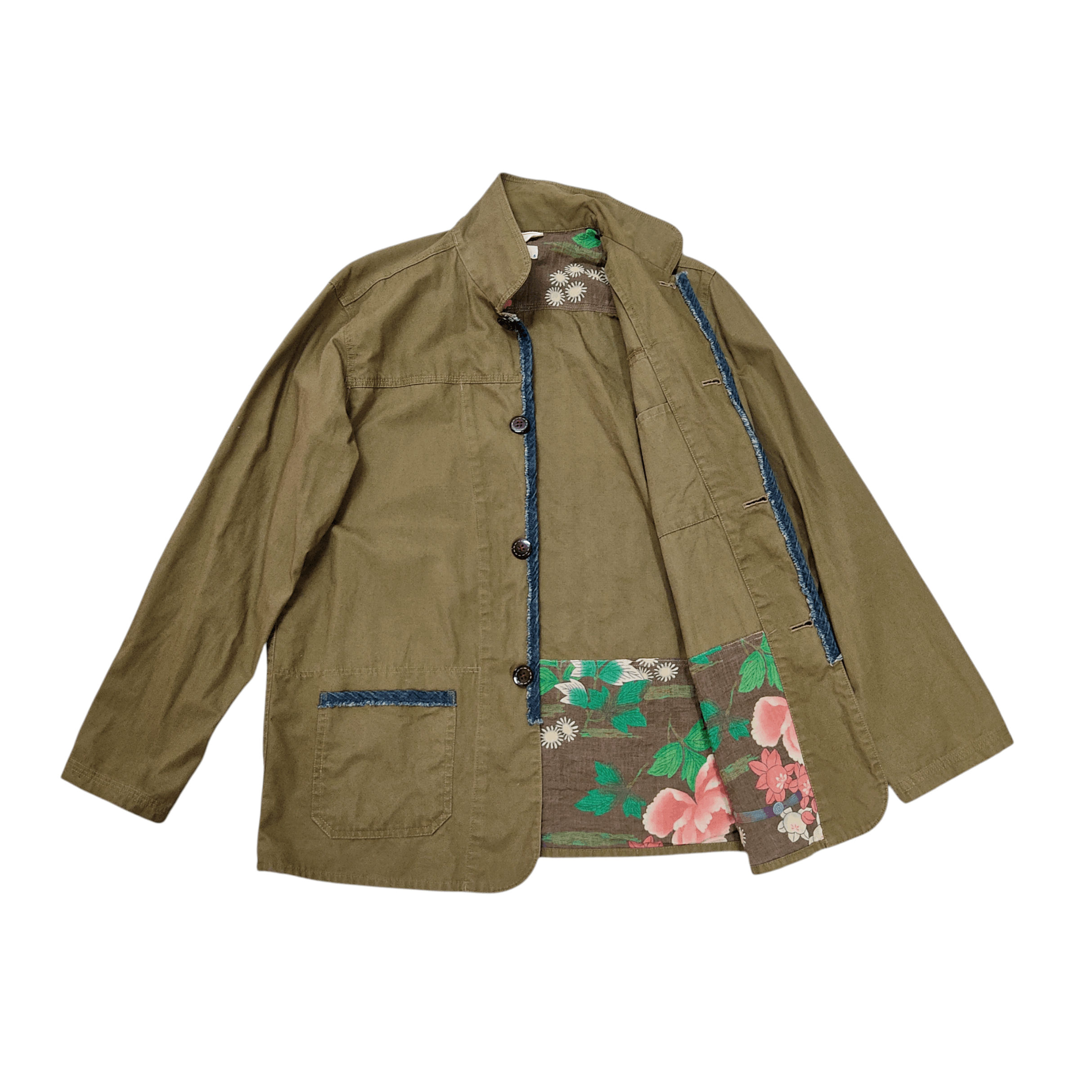 Japanese Brand Chaka.M 5 Canvas Field Chore Jacket with Kapital Inspired Size US S / EU 44-46 / 1 - 1 Thumbnail