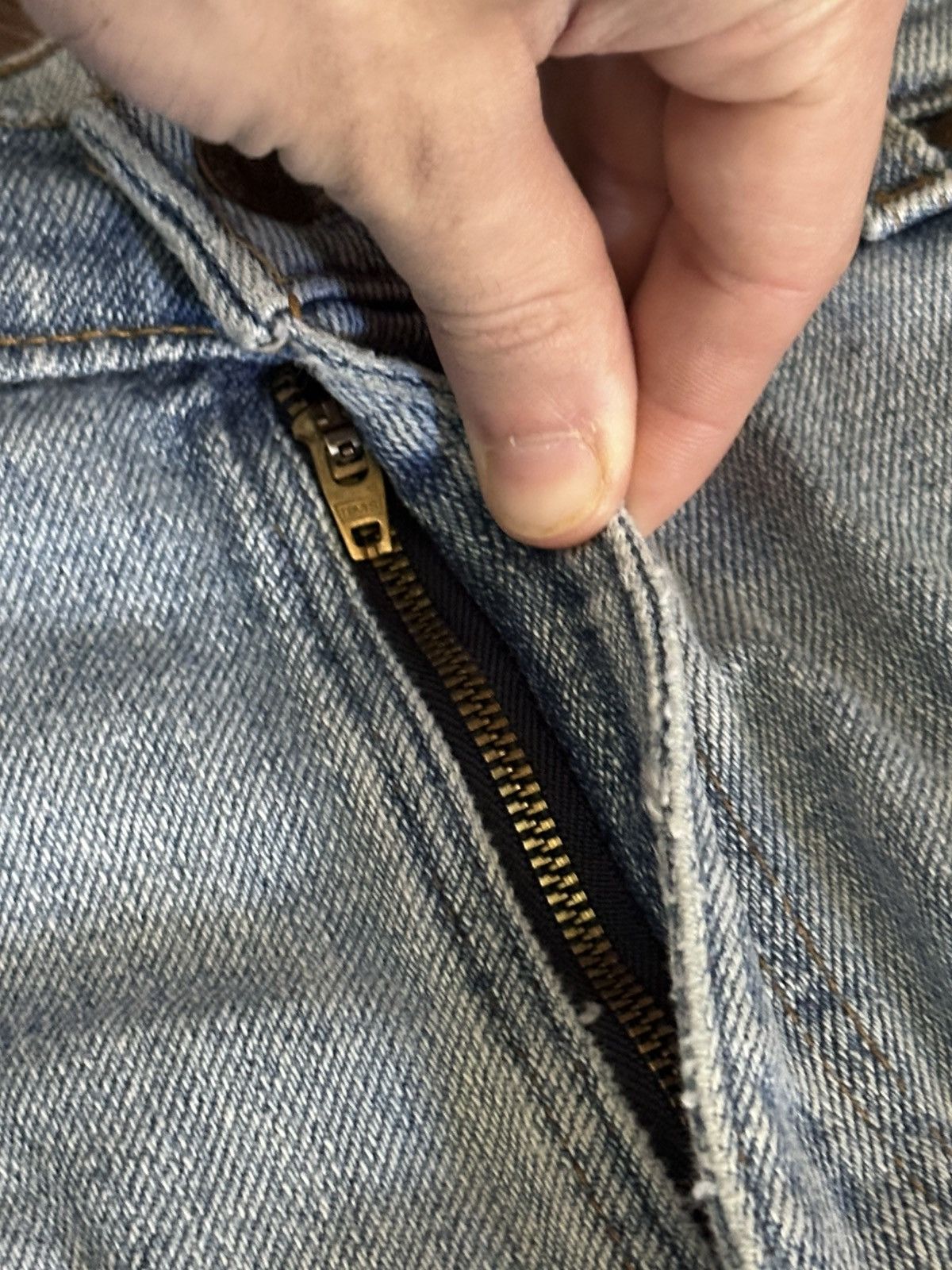 Levi's Vintage Clothing Vintage brown tab light blue flex denim jeans 38 Size US 38 / EU 54 - 7 Thumbnail