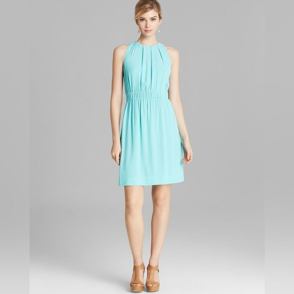Kate Spade NWT Aqua Blue Kate Spade Dress Size XS / US 0-2 / IT 36-38 - 1 Thumbnail