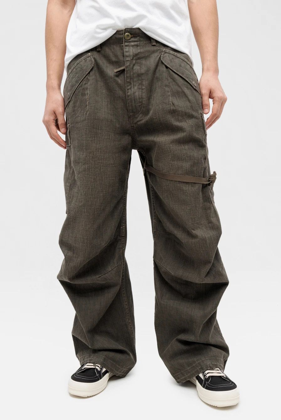 R13 UNWORN* R13 MARK MILITARY CARGO PANTS - BLACK CANVAS Size US 30 / EU 46 - 15 Thumbnail