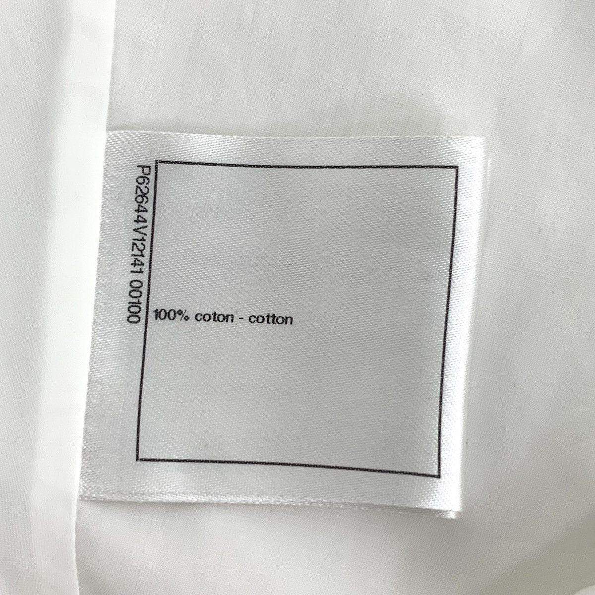 Chanel Chanel 20C White Cotton Bow Camellia Bandeau Camisole K26WX Size S / US 4 / IT 40 - 6 Thumbnail