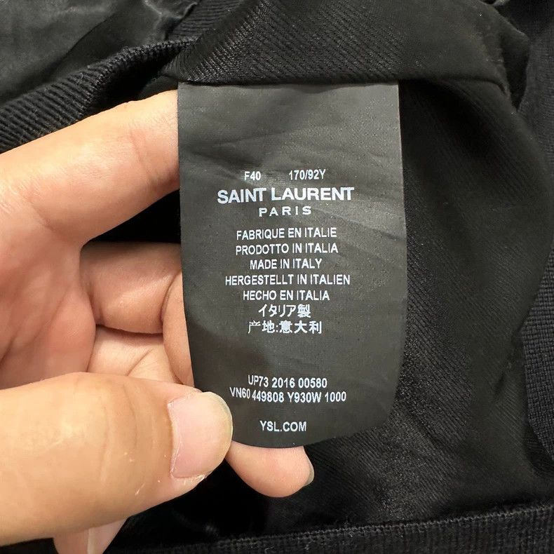 Saint Laurent Paris Saint Laurent Shark Beaded Jacket 2504-Nextarrow Size S / US 4 / IT 40 - 3 Thumbnail