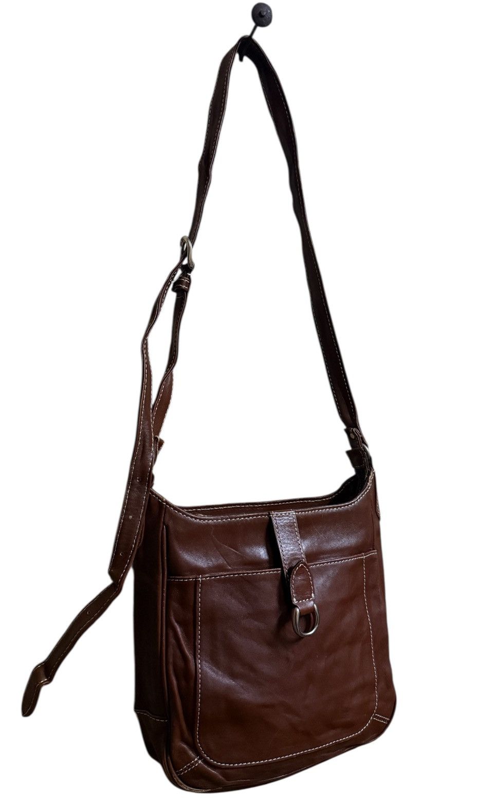 Kansai Yamamoto Vintage Cross Body Leather Kansai Yamamoto by Yohji Yamamoto Size ONE SIZE - 3 Thumbnail