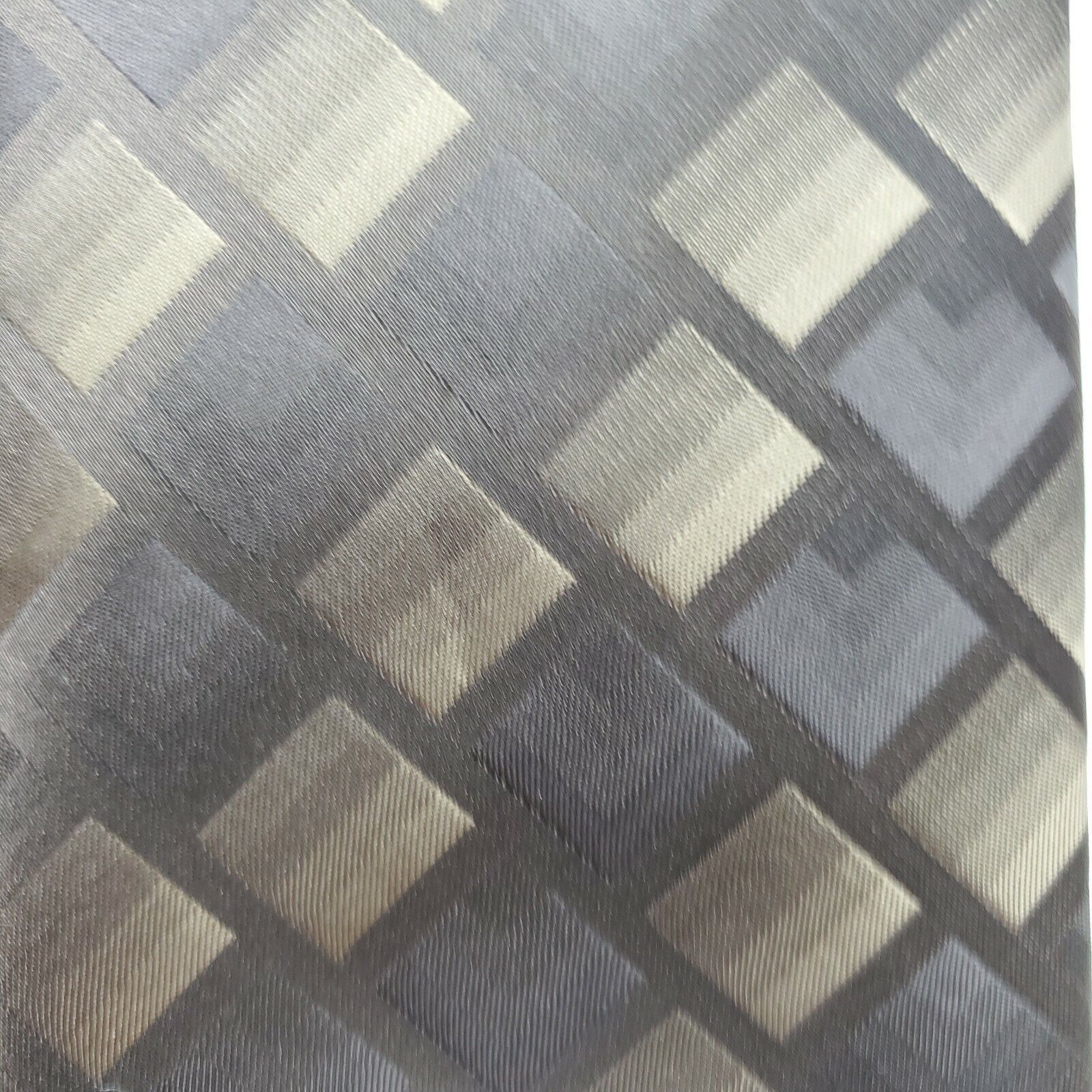 John Ashford John Ashford Polyester Brown Geometric Tie Skinny Size ONE SIZE - 2 Thumbnail