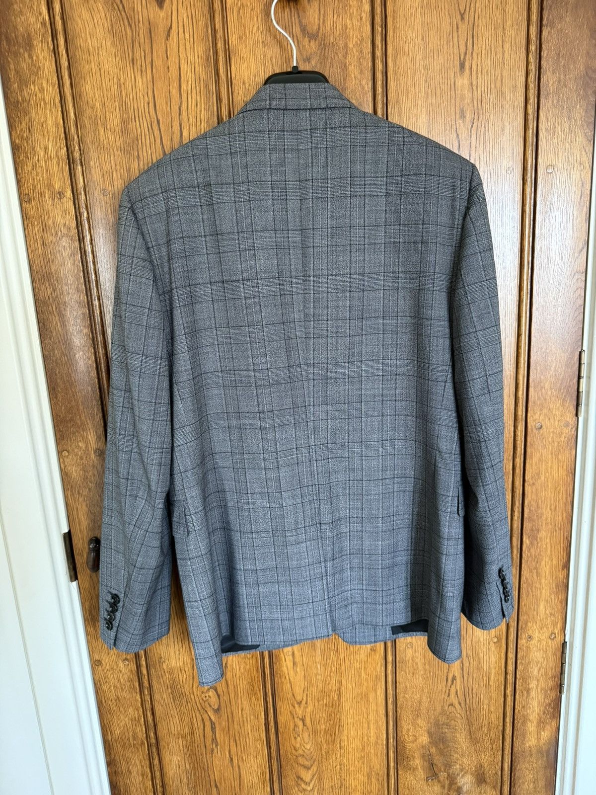 Dior Dior suit gray check pant and jacket Kim Jones era Size 42R - 18 Thumbnail