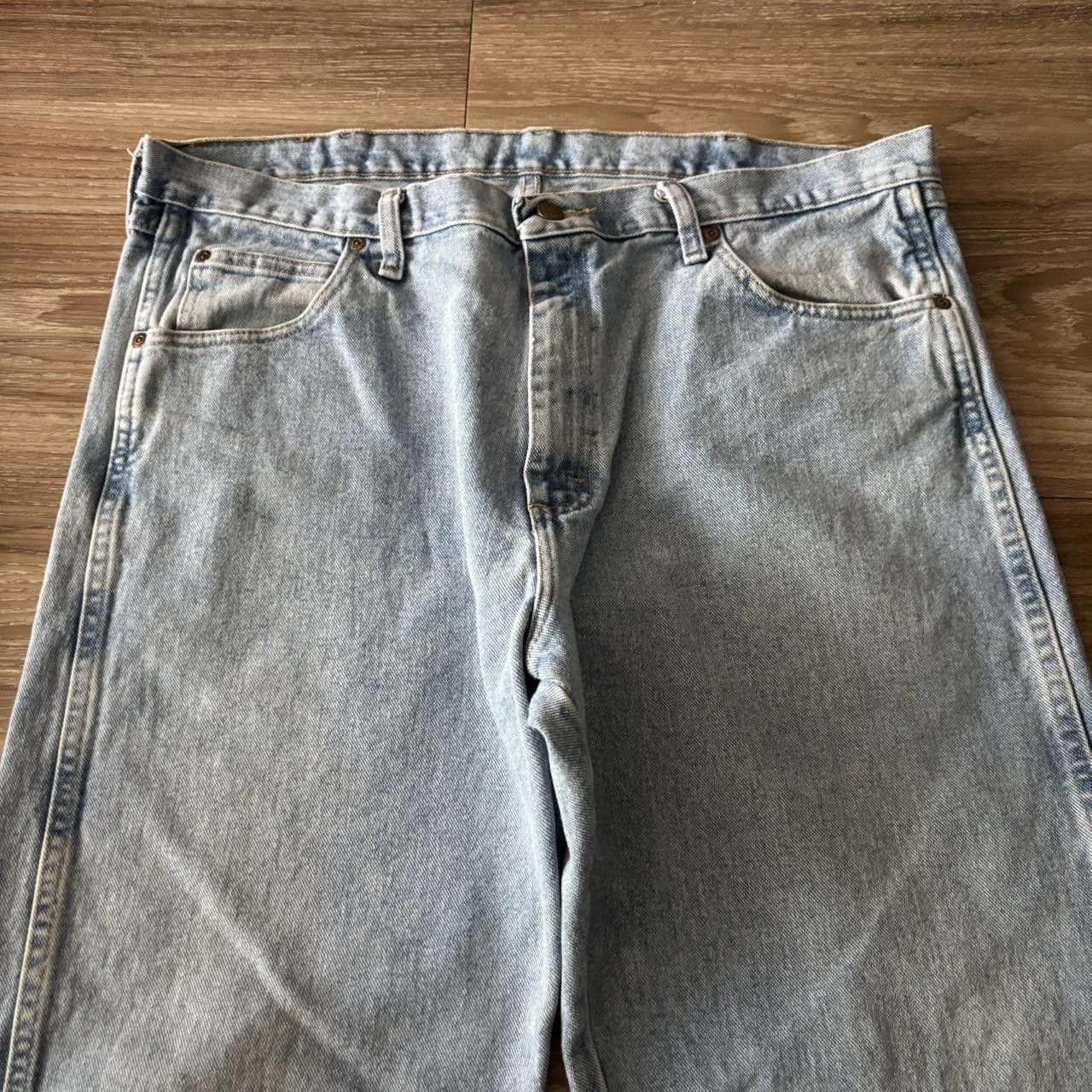 Vintage Crazy Vintage Y2K/2000s Baggy Light Wash Skater Denim Jeans! 38x34 Size US 38 / EU 54 - 5 Thumbnail