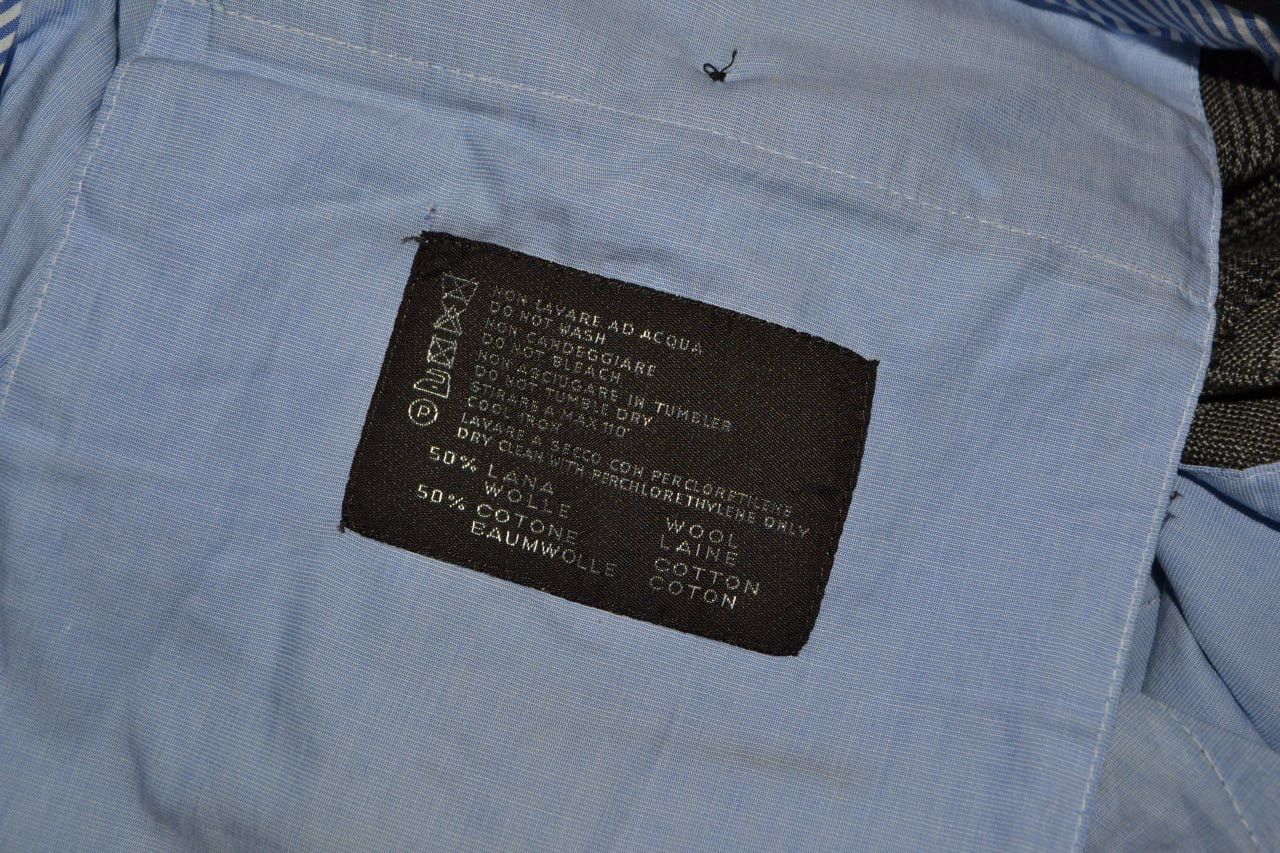 PT Torino PT01 Pantaloni Torino Pants Gray Glen Plaid Slim Fit Size 48 Size US 31 - 13 Thumbnail