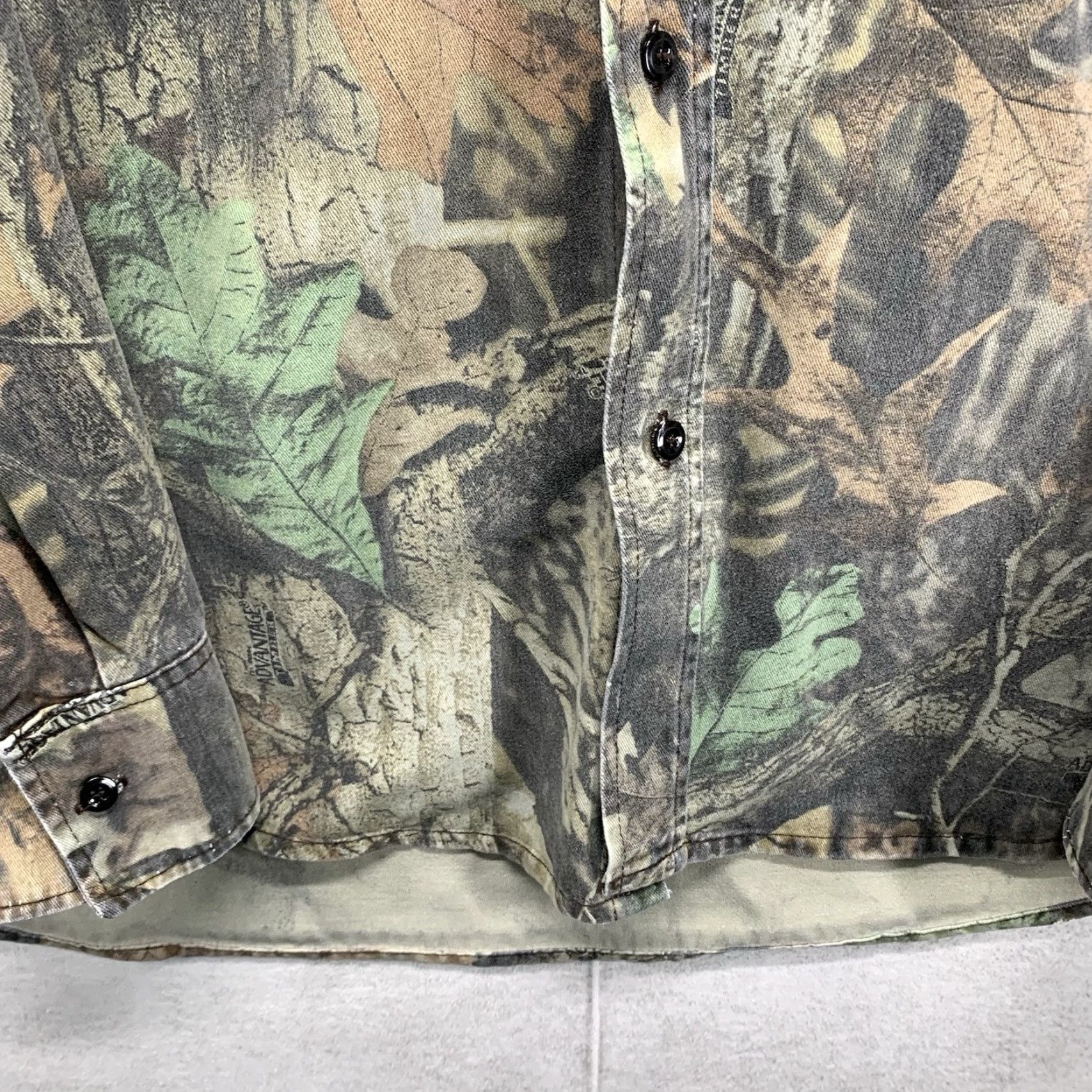 Vintage VINTAGE Ranger Camo Button Shirt Men 2XL Long Sleeve Cotton Casual Outdoor Hunting Size US XXL / EU 58 / 5 - 6 Thumbnail